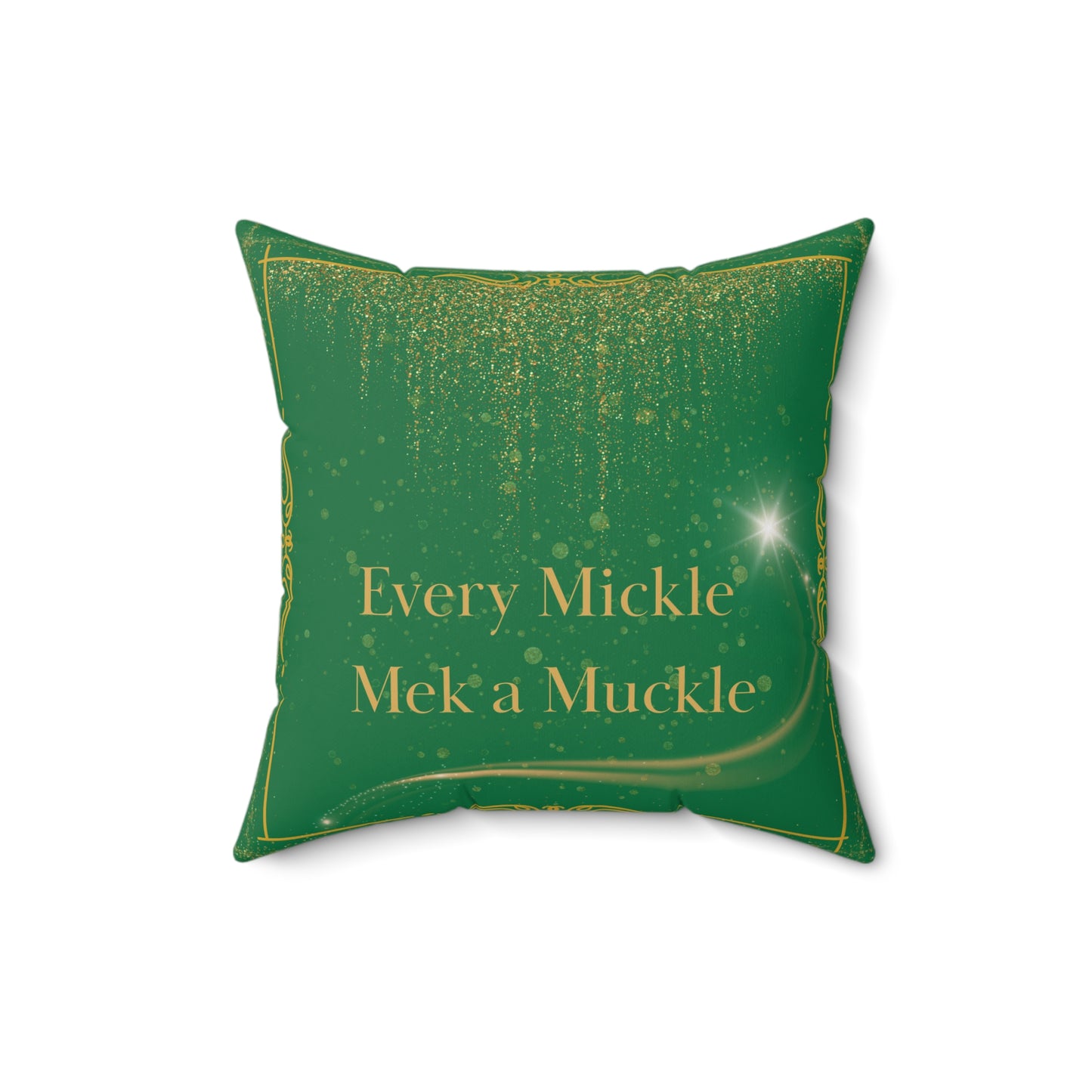 Hummingbird Decor Pillow, Inspirational Home Accent, Nature-Inspired Cushion, Green Throw Pillow