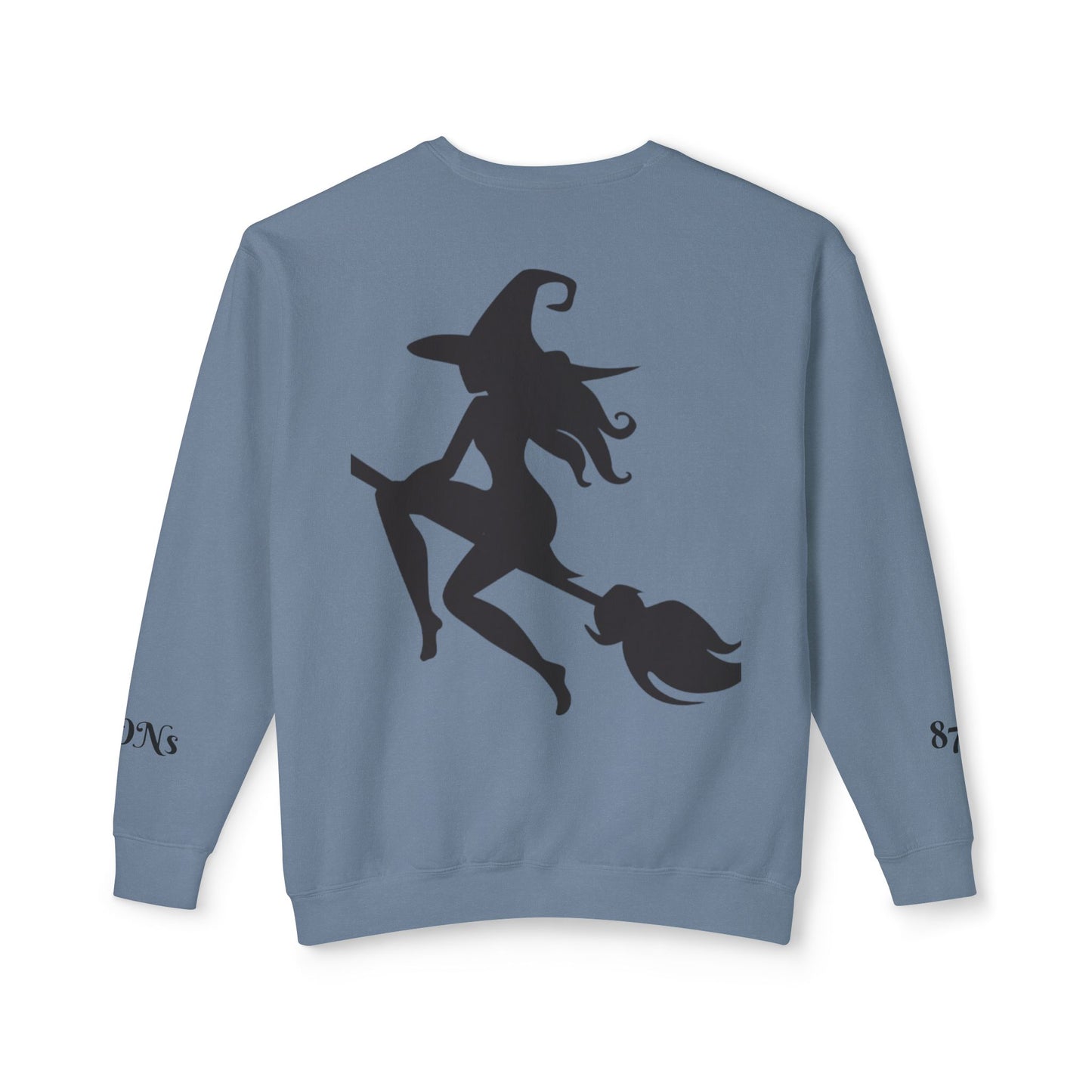 Witch Please Crewneck Sweatshirt, Women Halloween Apparel, Cozy Gift for Witches, Fall Fashion, Casual Wear, Spooky Season