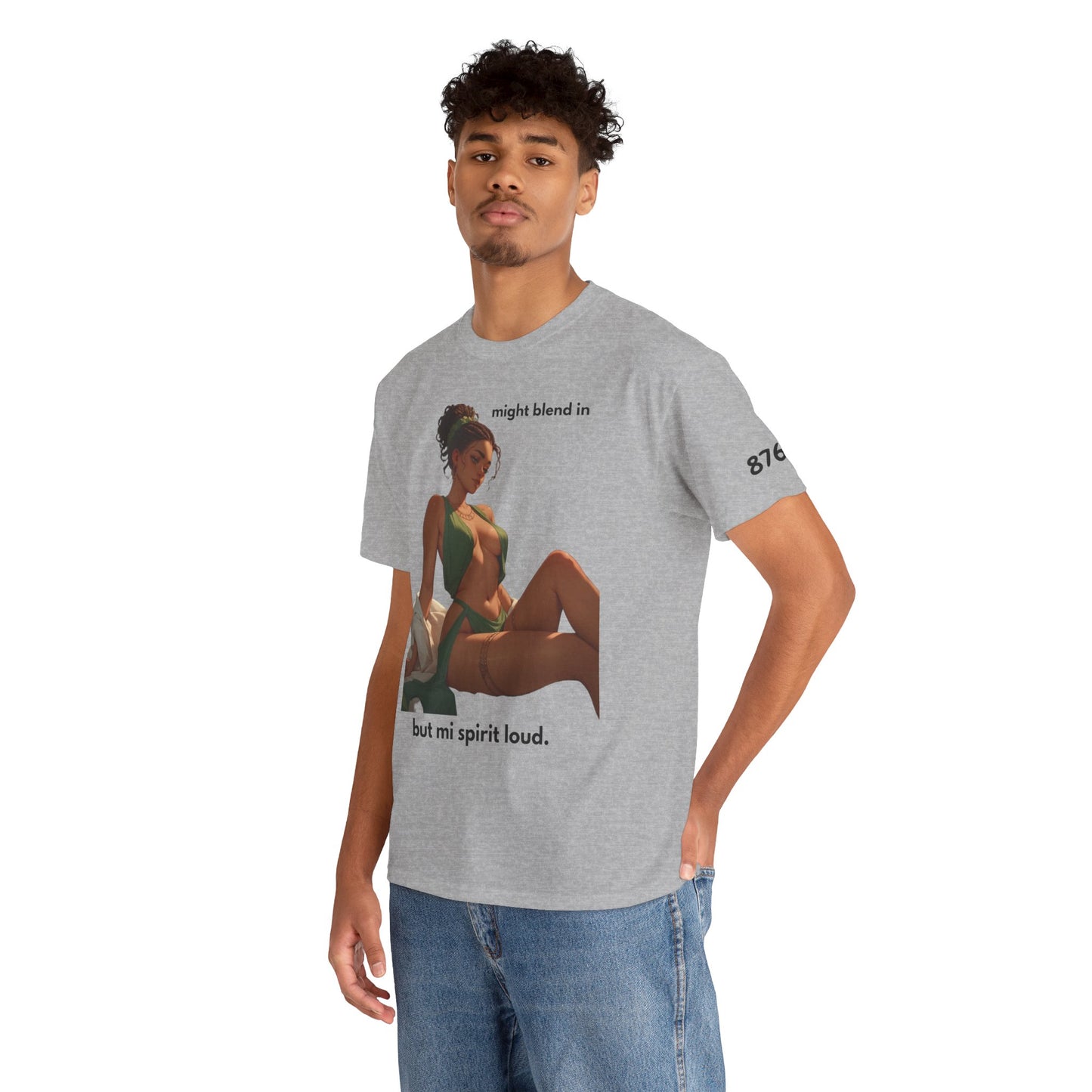 Vibrant Graphic Tee for Her, Fun Cotton Shirt, Funny Casual Wear, Unique Gift for Friends, Personal Style Statement