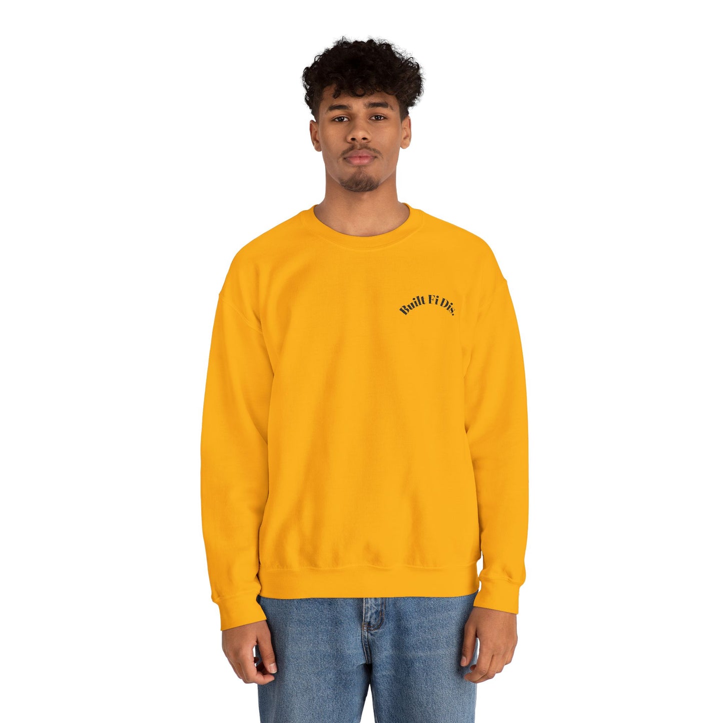 Cozy Crewneck Sweatshirt - Built for Him, Perfect for Casual Days, Gifts, and Layering Style