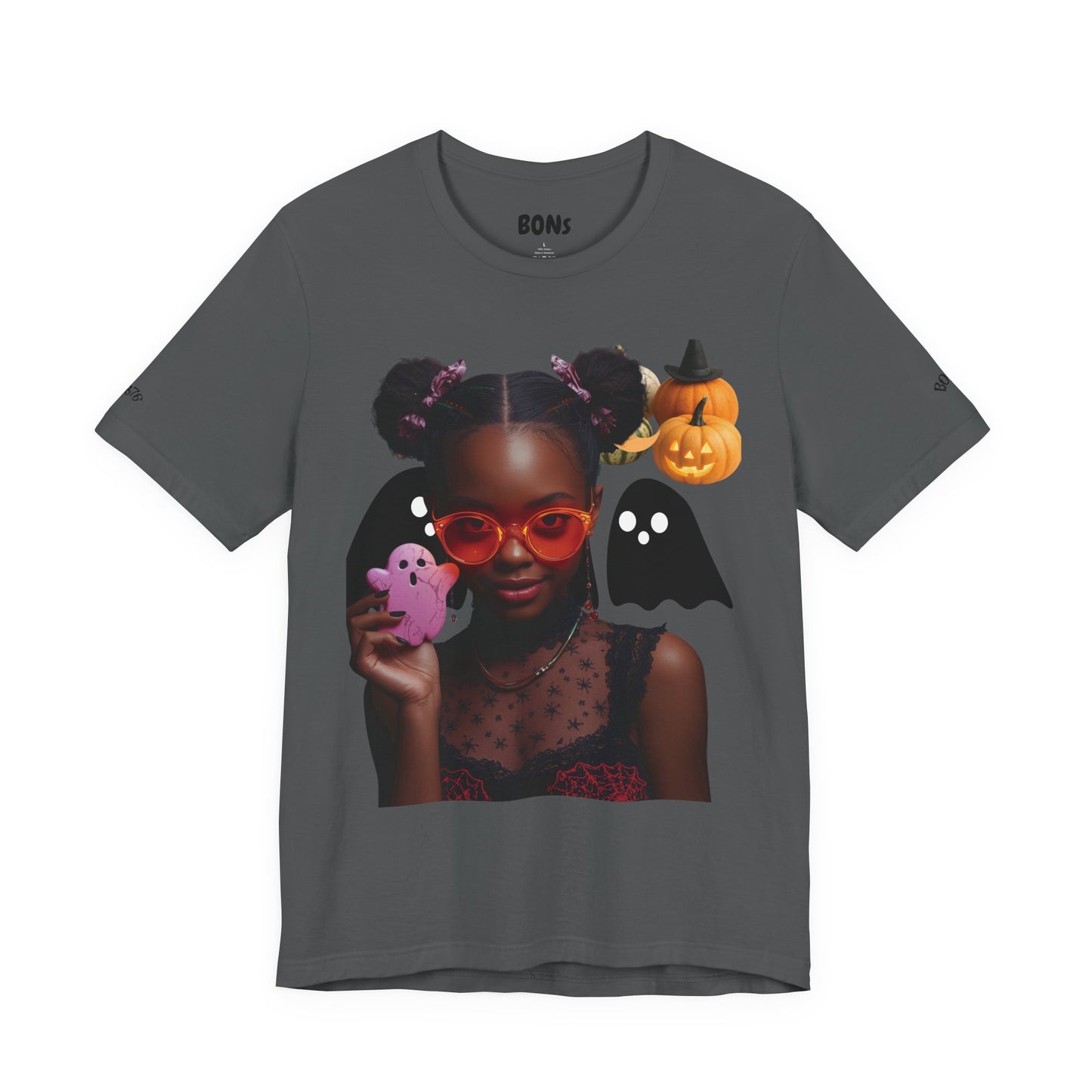 Spooky Chic Tee - Cute Halloween T-Shirt, Trendy Graphic Tee, Unisex Halloween Shirt, Party Apparel, Unique Gift Ideas