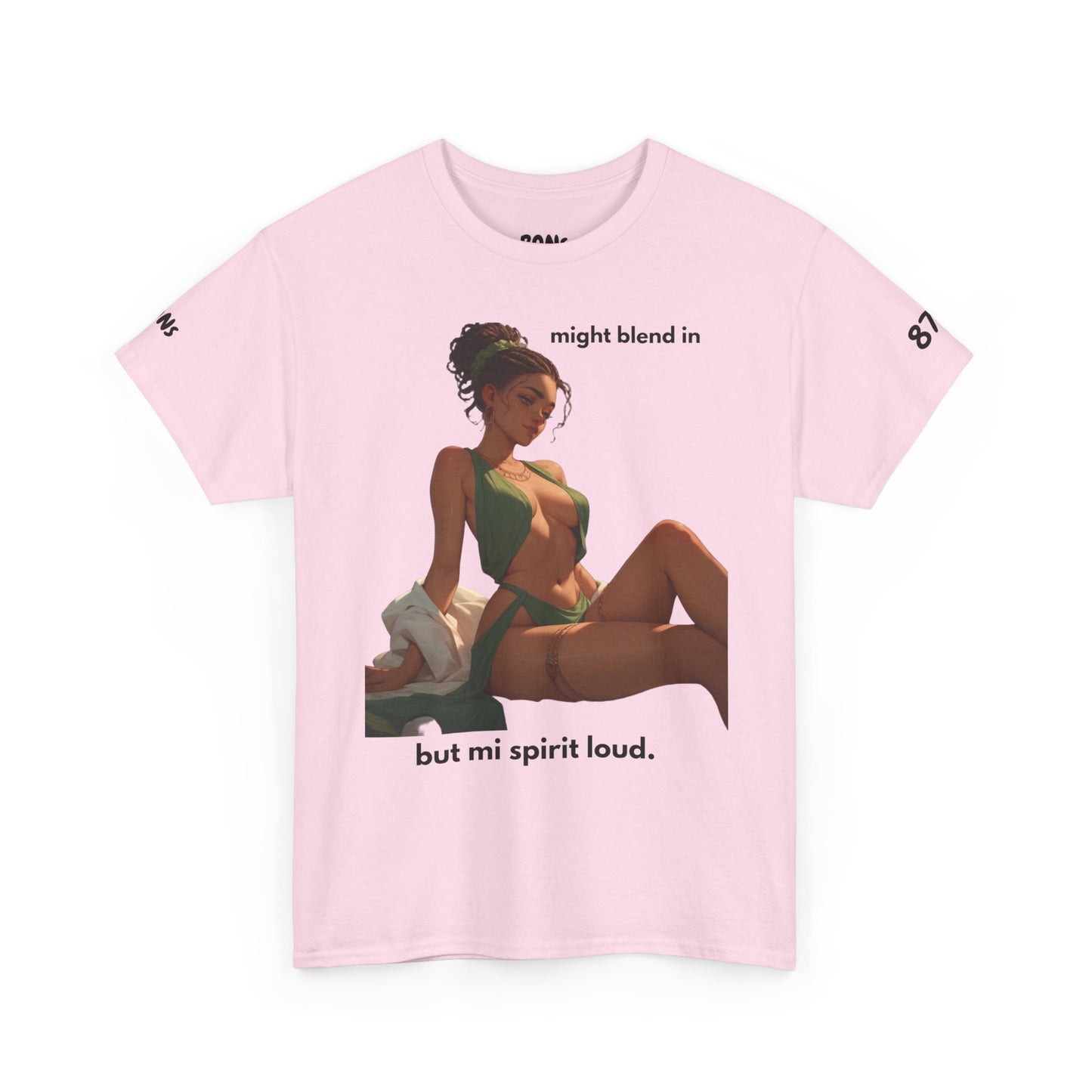 Vibrant Graphic Tee for Her, Fun Cotton Shirt, Funny Casual Wear, Unique Gift for Friends, Personal Style Statement