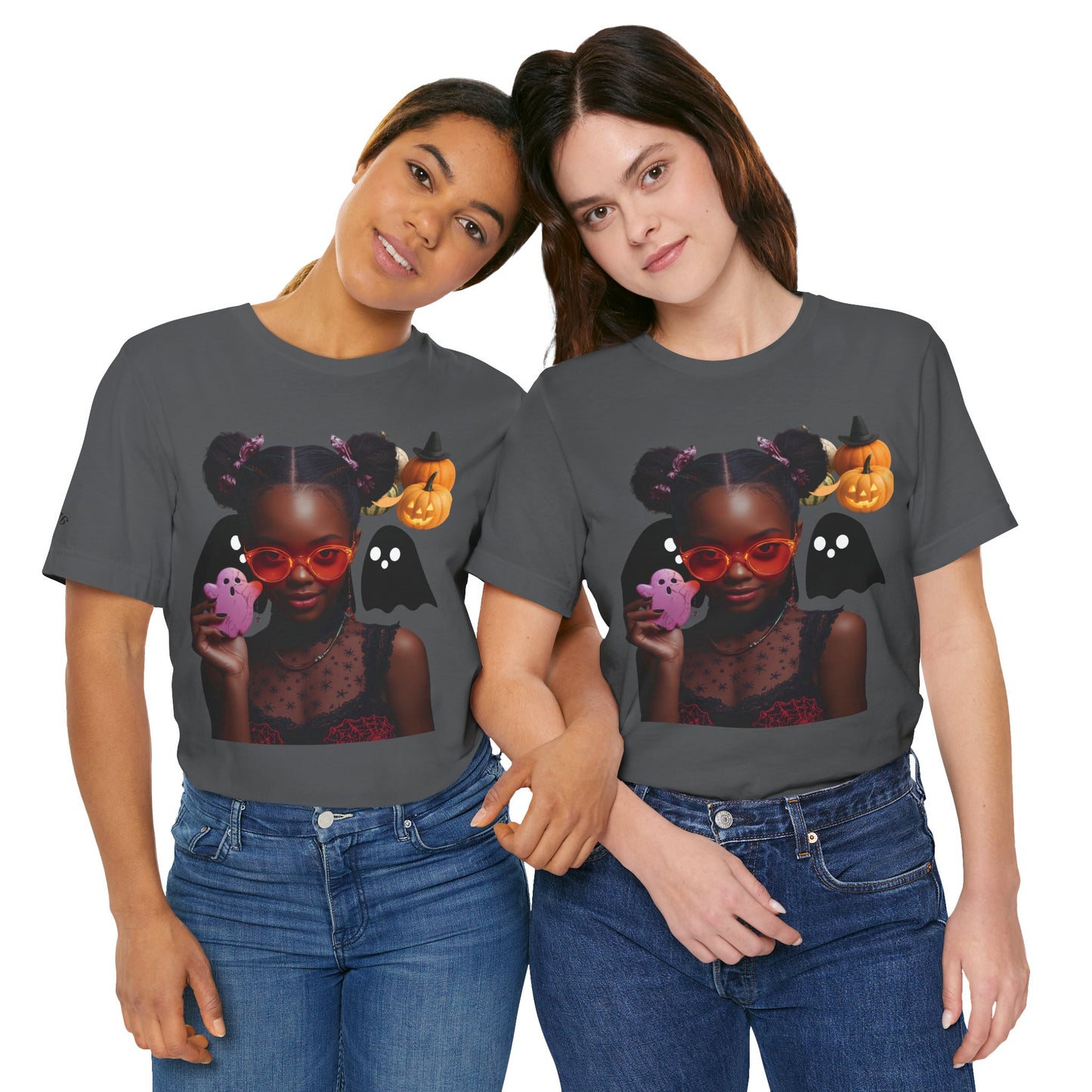 Spooky Chic Tee - Cute Halloween T-Shirt, Trendy Graphic Tee, Unisex Halloween Shirt, Party Apparel, Unique Gift Ideas
