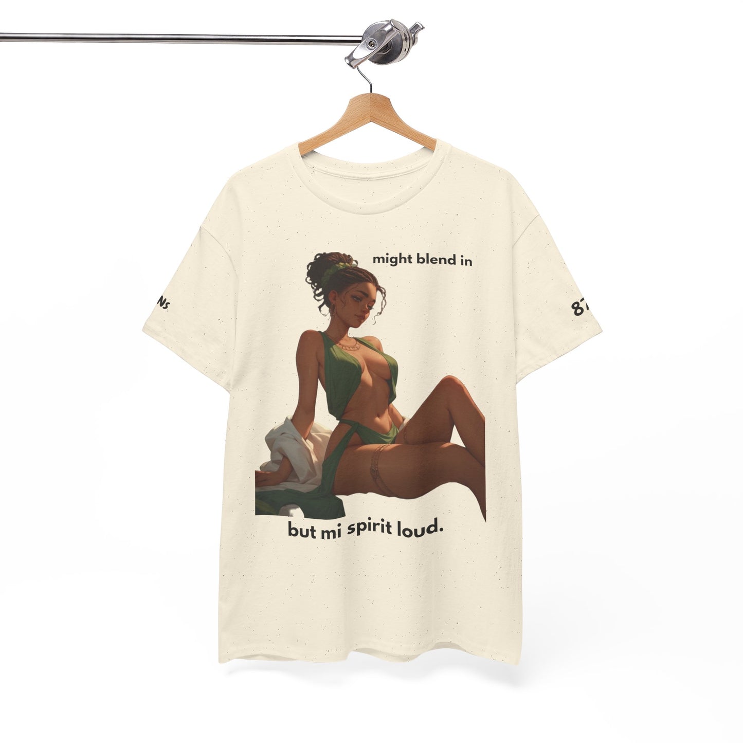 Vibrant Graphic Tee for Her, Fun Cotton Shirt, Funny Casual Wear, Unique Gift for Friends, Personal Style Statement