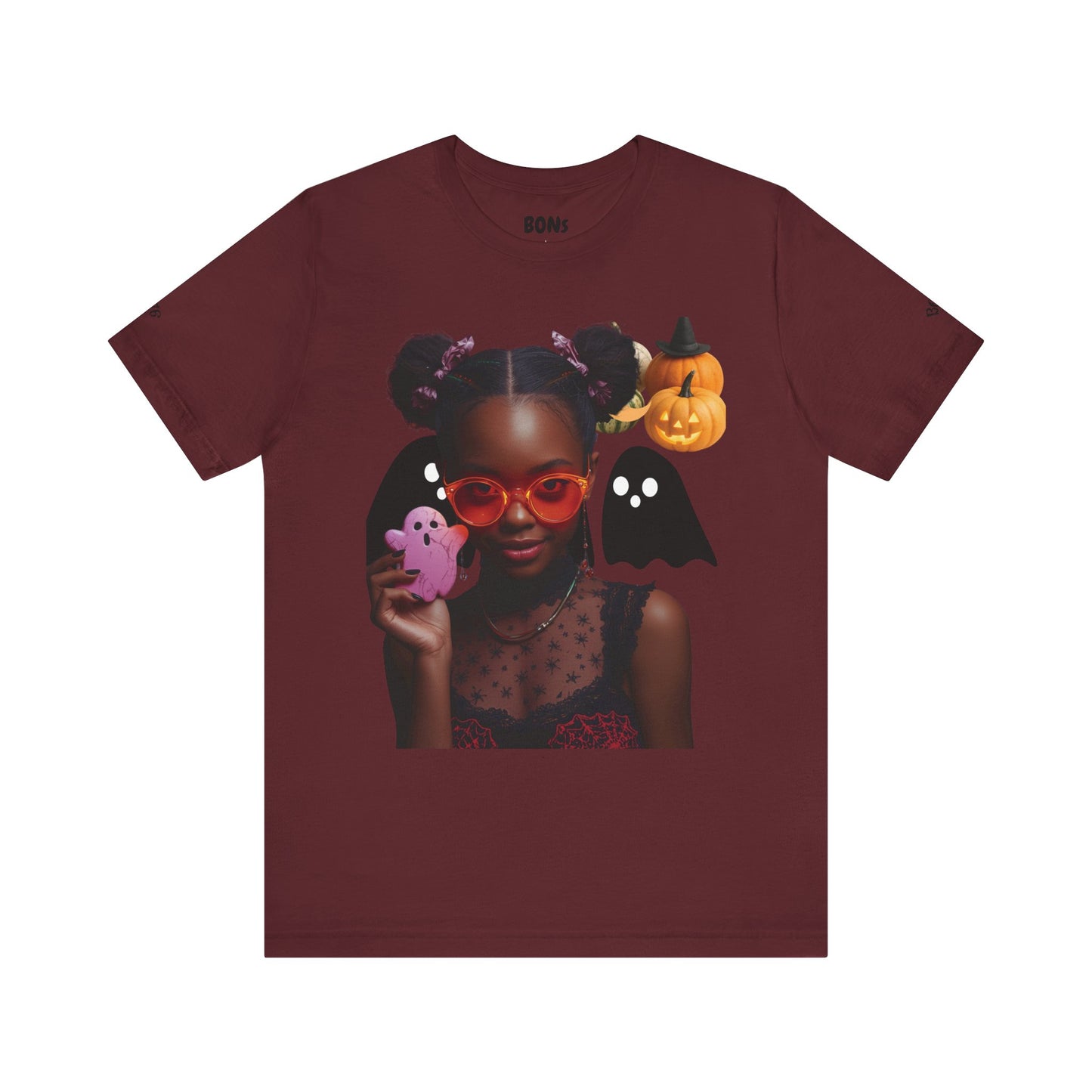 Spooky Chic Tee - Cute Halloween T-Shirt, Trendy Graphic Tee, Unisex Halloween Shirt, Party Apparel, Unique Gift Ideas