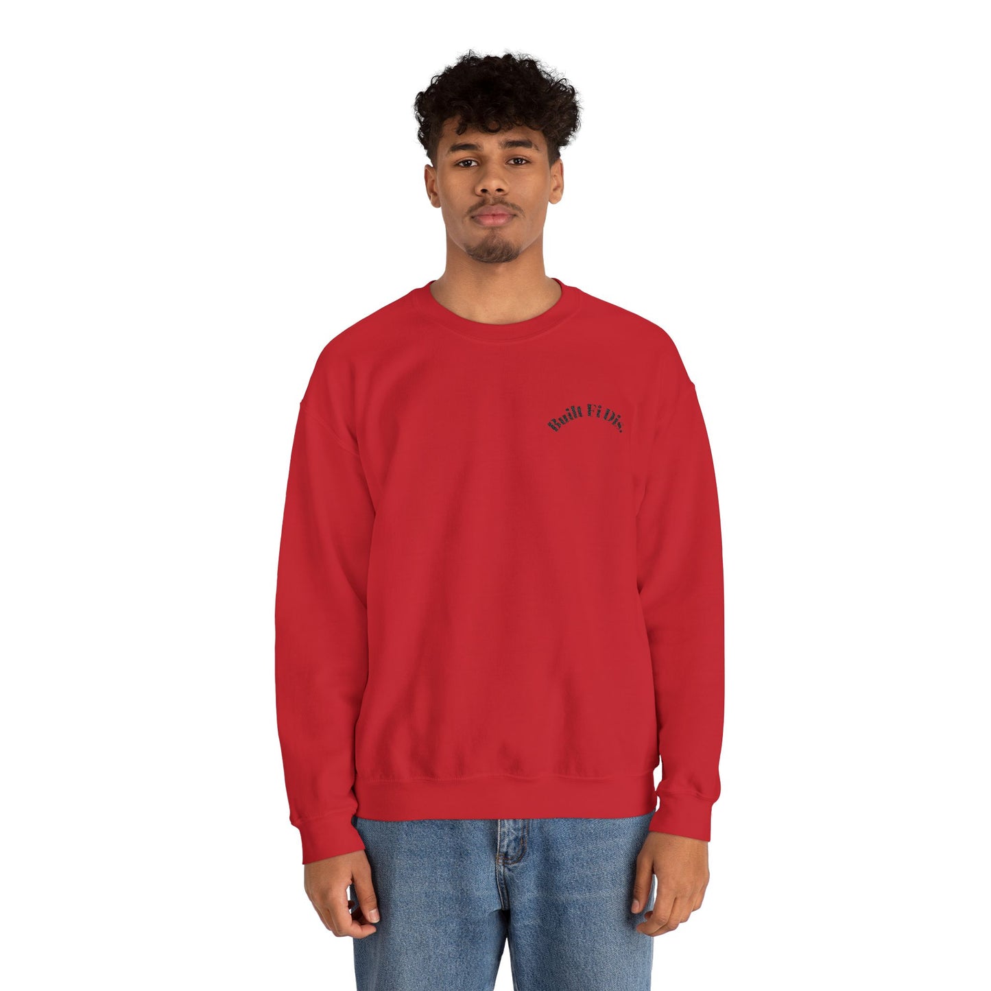 Cozy Crewneck Sweatshirt - Built for Him, Perfect for Casual Days, Gifts, and Layering Style
