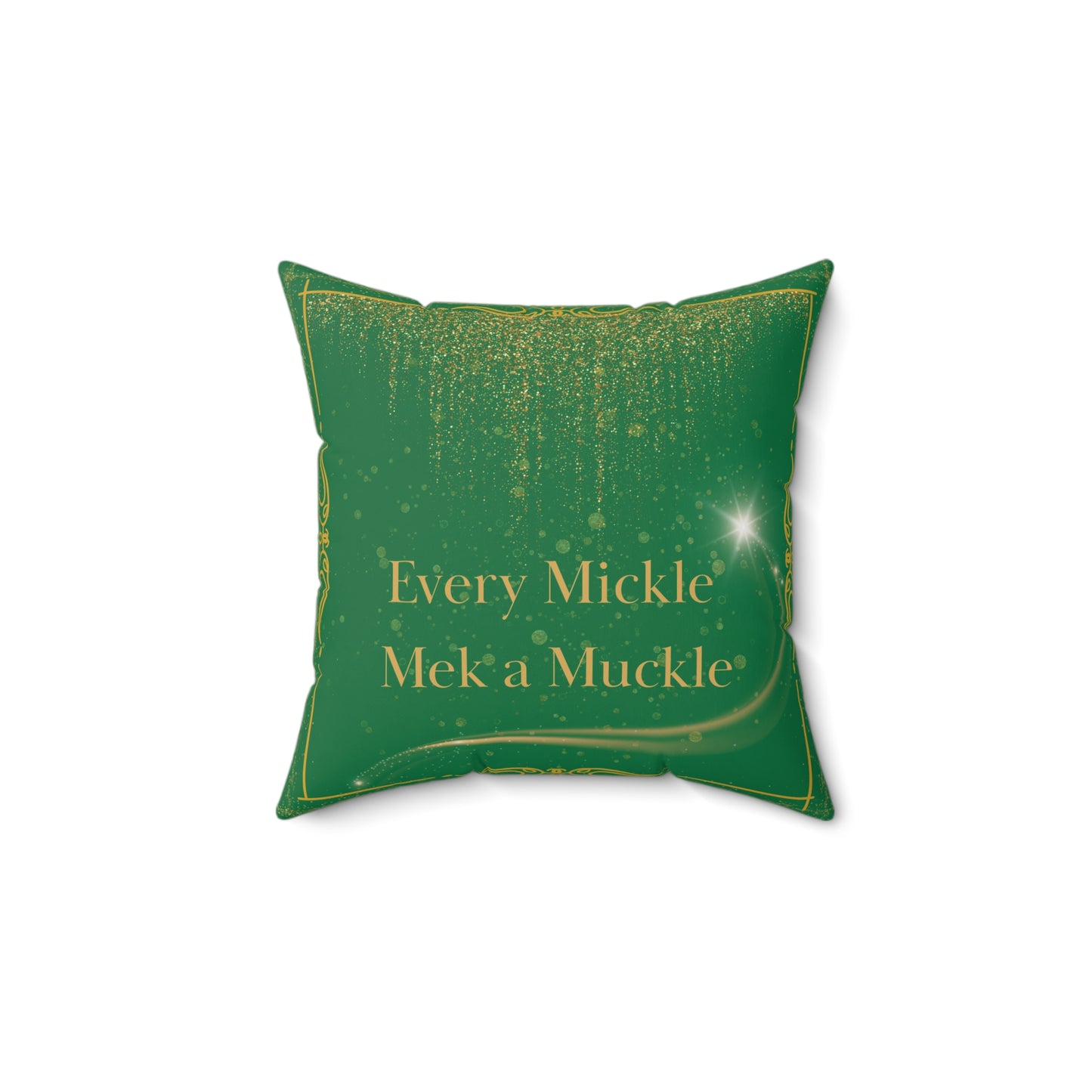 Hummingbird Decor Pillow, Inspirational Home Accent, Nature-Inspired Cushion, Green Throw Pillow