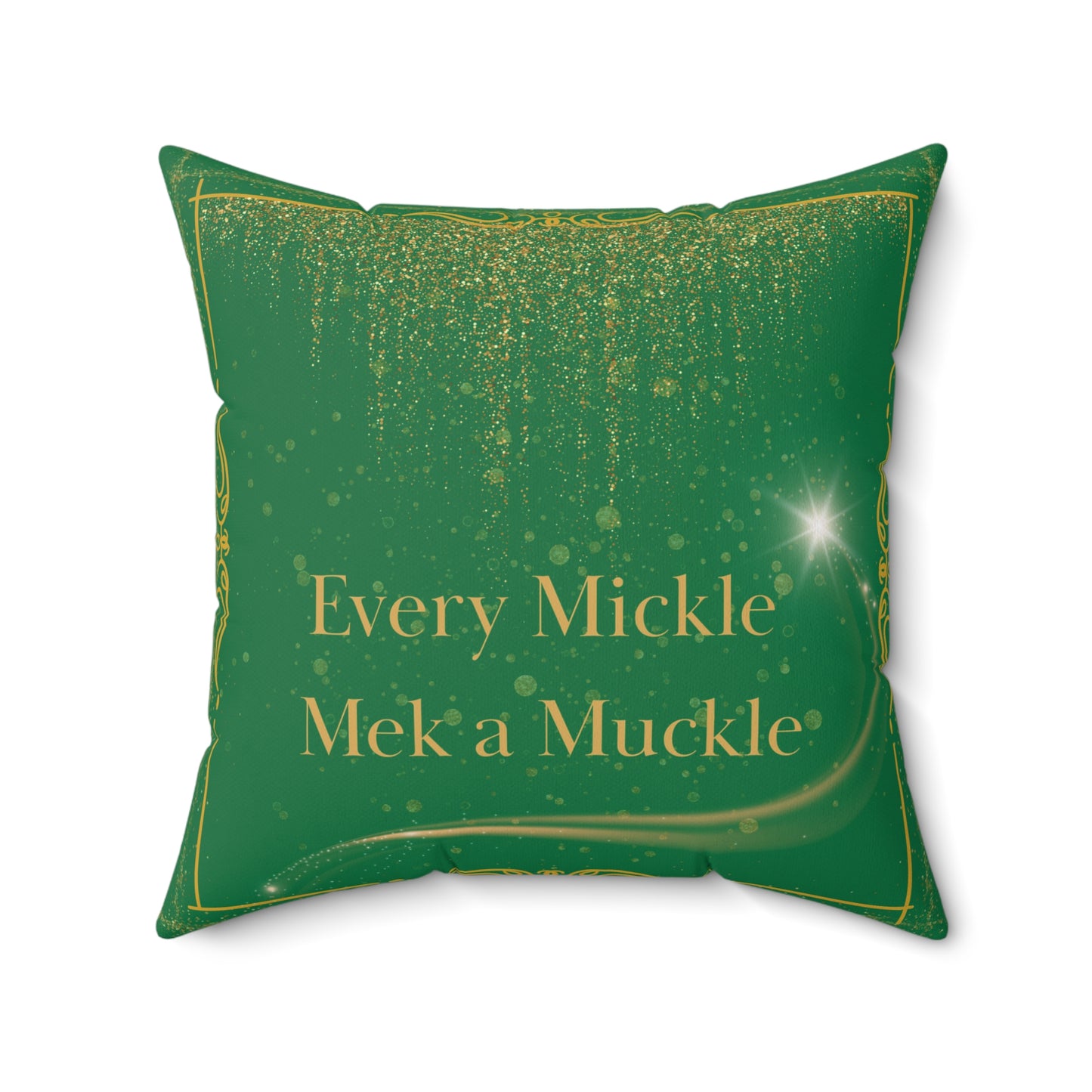 Hummingbird Decor Pillow, Inspirational Home Accent, Nature-Inspired Cushion, Green Throw Pillow