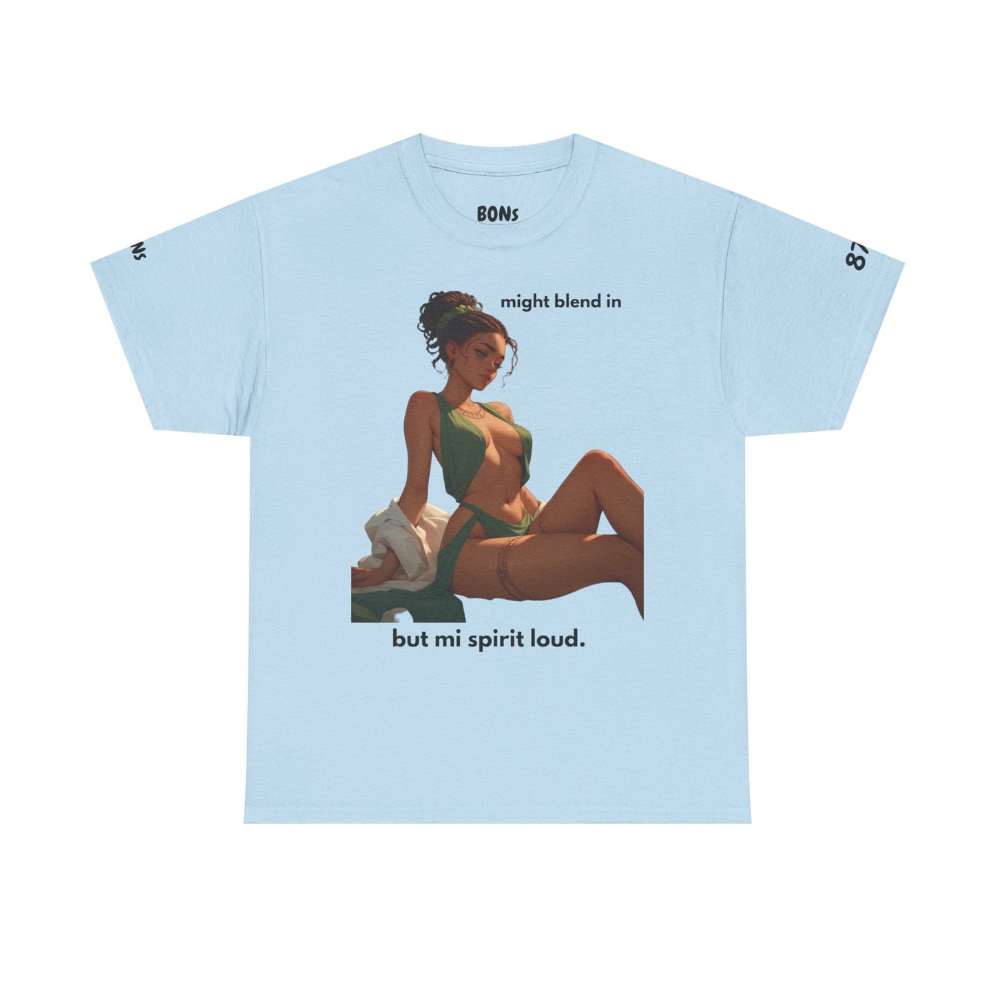 Vibrant Graphic Tee for Her, Fun Cotton Shirt, Funny Casual Wear, Unique Gift for Friends, Personal Style Statement