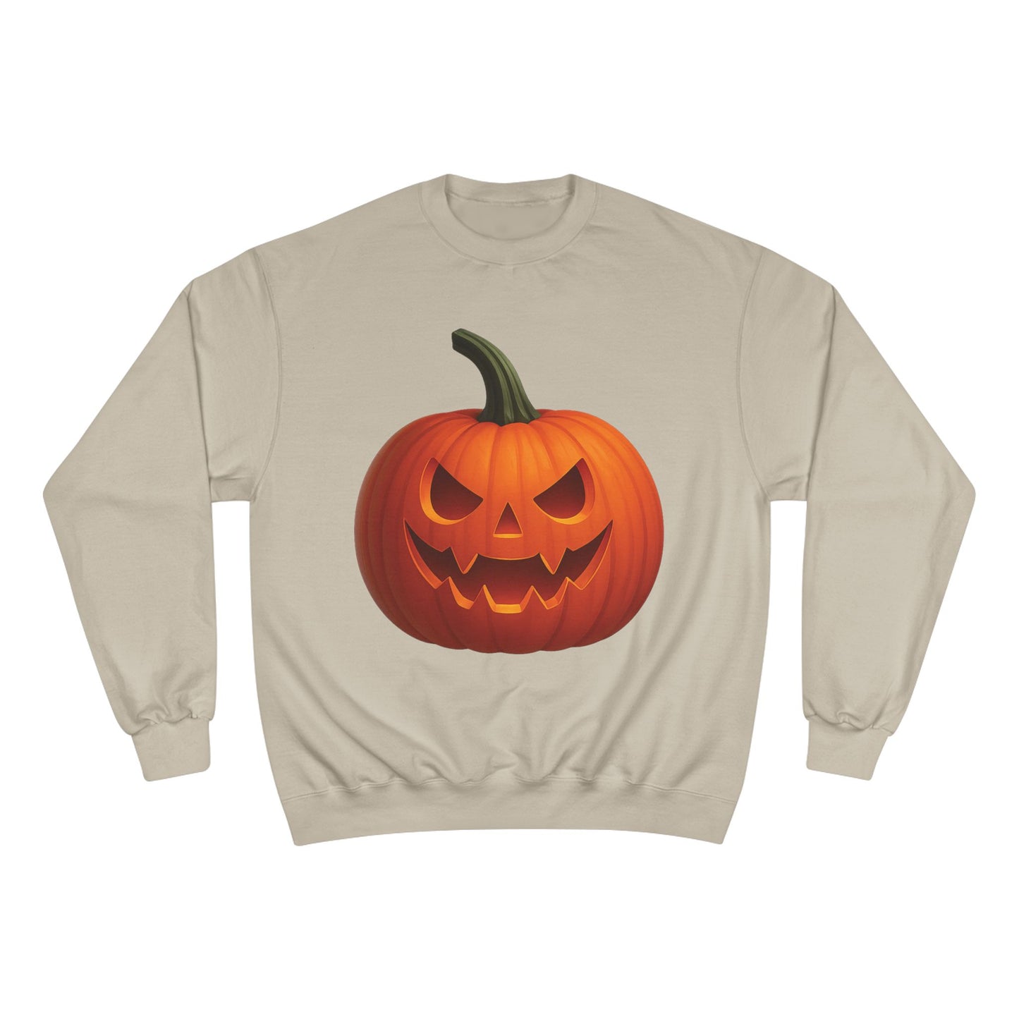 Halloween Pumpkin Champion Sweatshirt | Boo! Fall Fashion, Cozy Sweater, Spooky Season Gift, Autumn Apparel, Trick or Treat Style