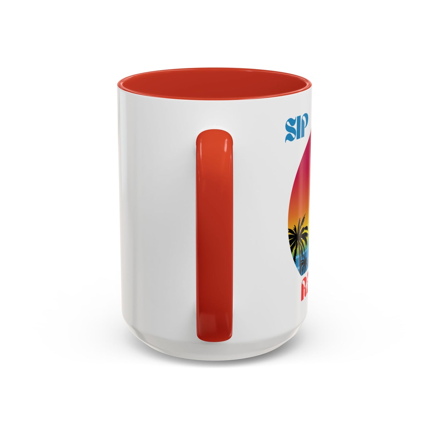 Tropical Hustle Coffee Mug - Relaxing Beach Vibes, Perfect Gift for Coffee Lovers, Motivational Cup for Home and Office