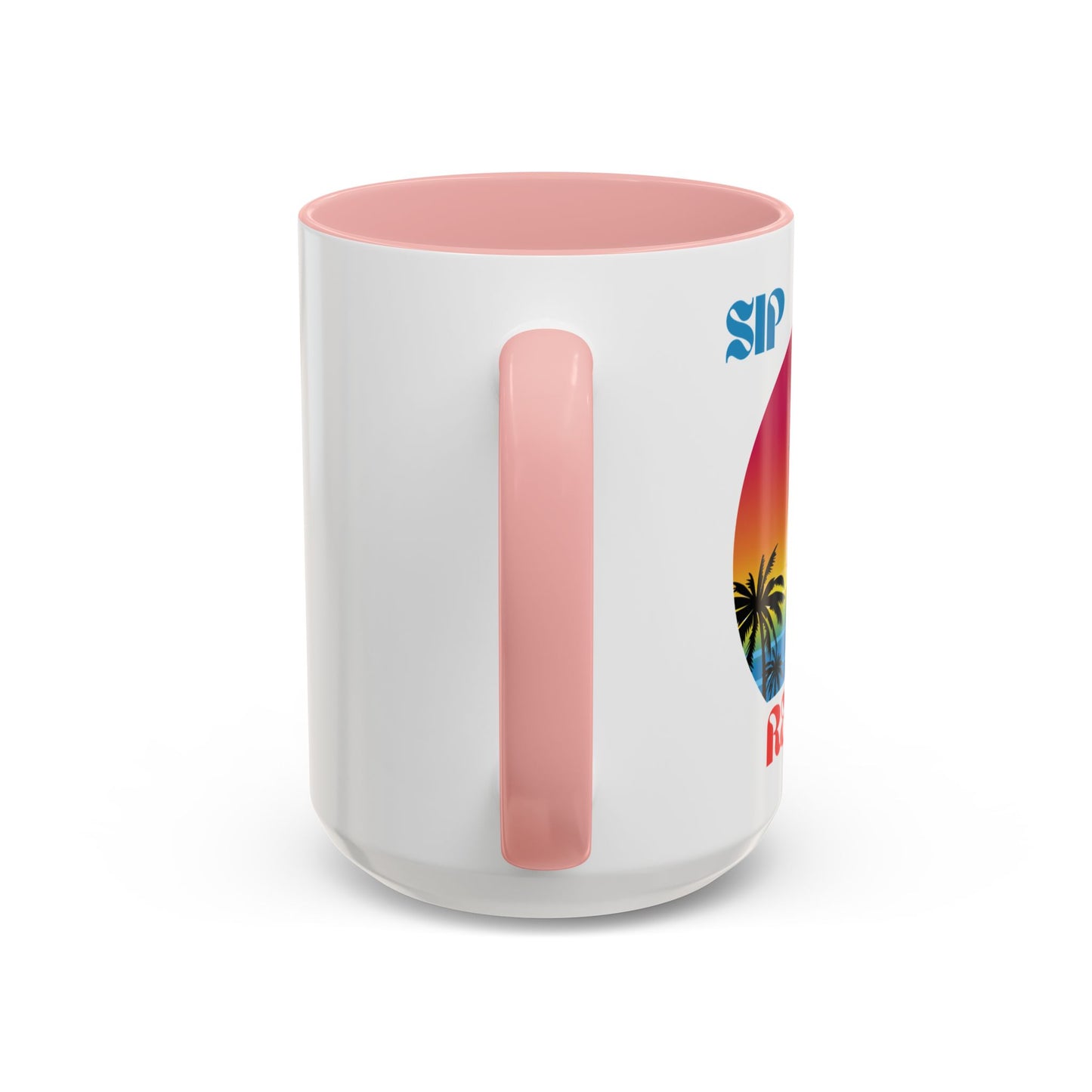 Tropical Hustle Coffee Mug - Relaxing Beach Vibes, Perfect Gift for Coffee Lovers, Motivational Cup for Home and Office