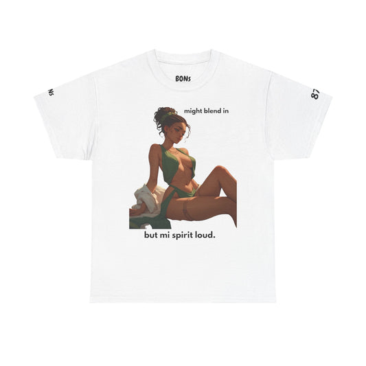 Vibrant Graphic Tee for Her, Fun Cotton Shirt, Funny Casual Wear, Unique Gift for Friends, Personal Style Statement