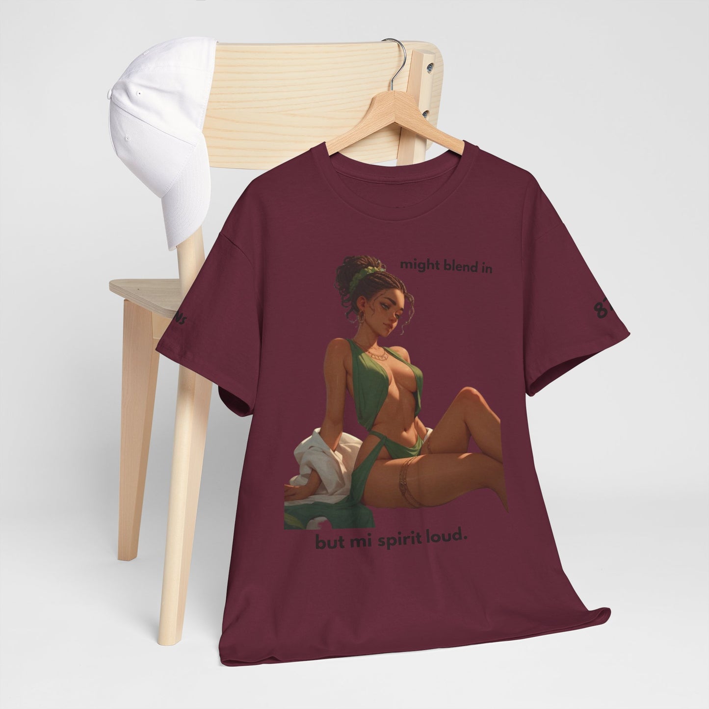 Vibrant Graphic Tee for Her, Fun Cotton Shirt, Funny Casual Wear, Unique Gift for Friends, Personal Style Statement