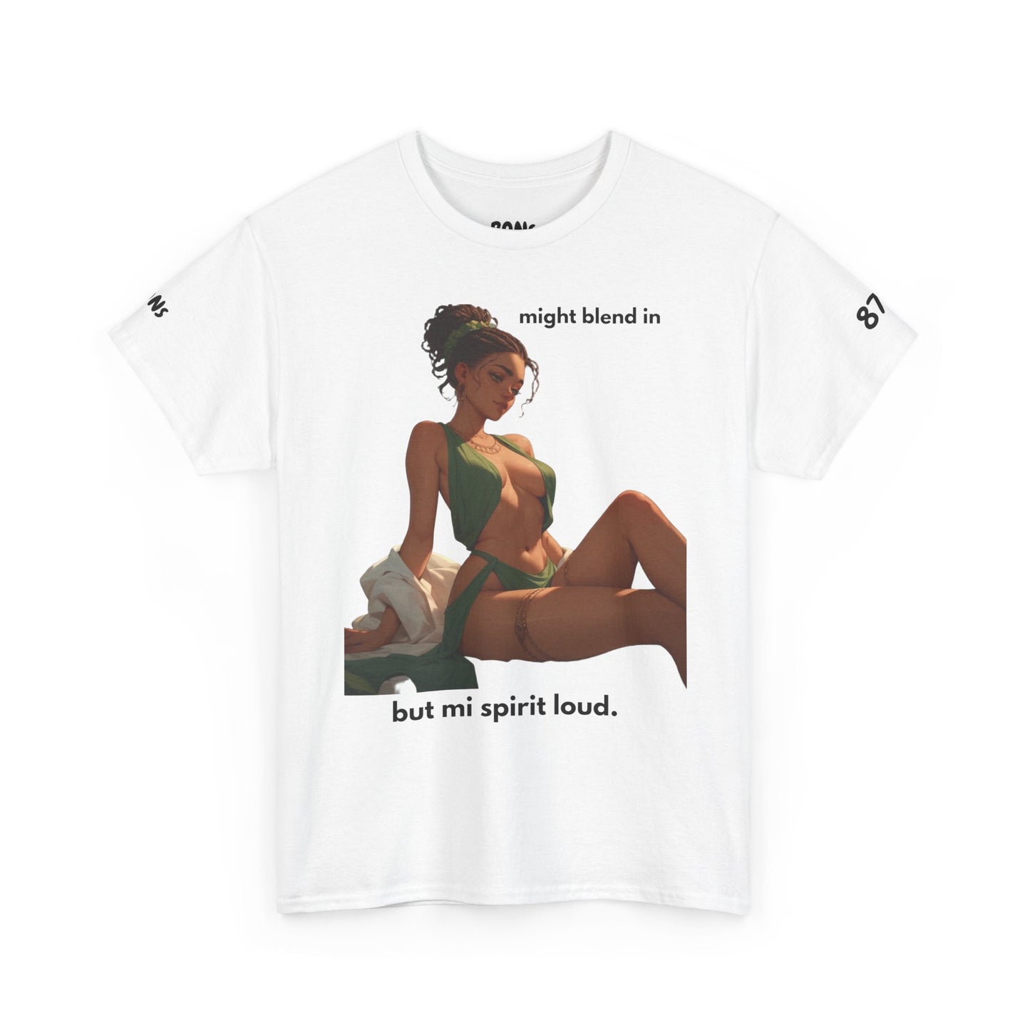 Vibrant Graphic Tee for Her, Fun Cotton Shirt, Funny Casual Wear, Unique Gift for Friends, Personal Style Statement