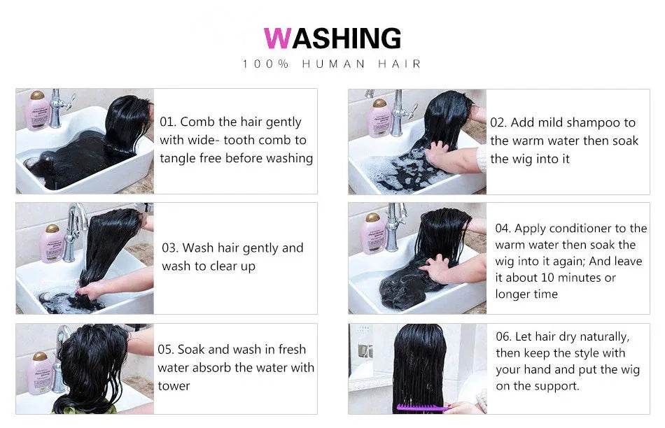 250 Density Deep Curly Wave Wig 30 Inch HD Lace Frontal 360 Full Lace Human Hair Wig - BON's