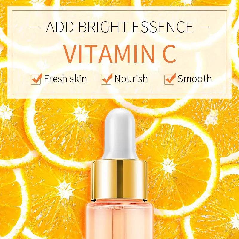 LAIKOU Sakura Serum - Japan Sakura Essence Moisturizing Hyaluronic Acid with 24K Gold and Vitamin C for Brightening Skin Care - BON's