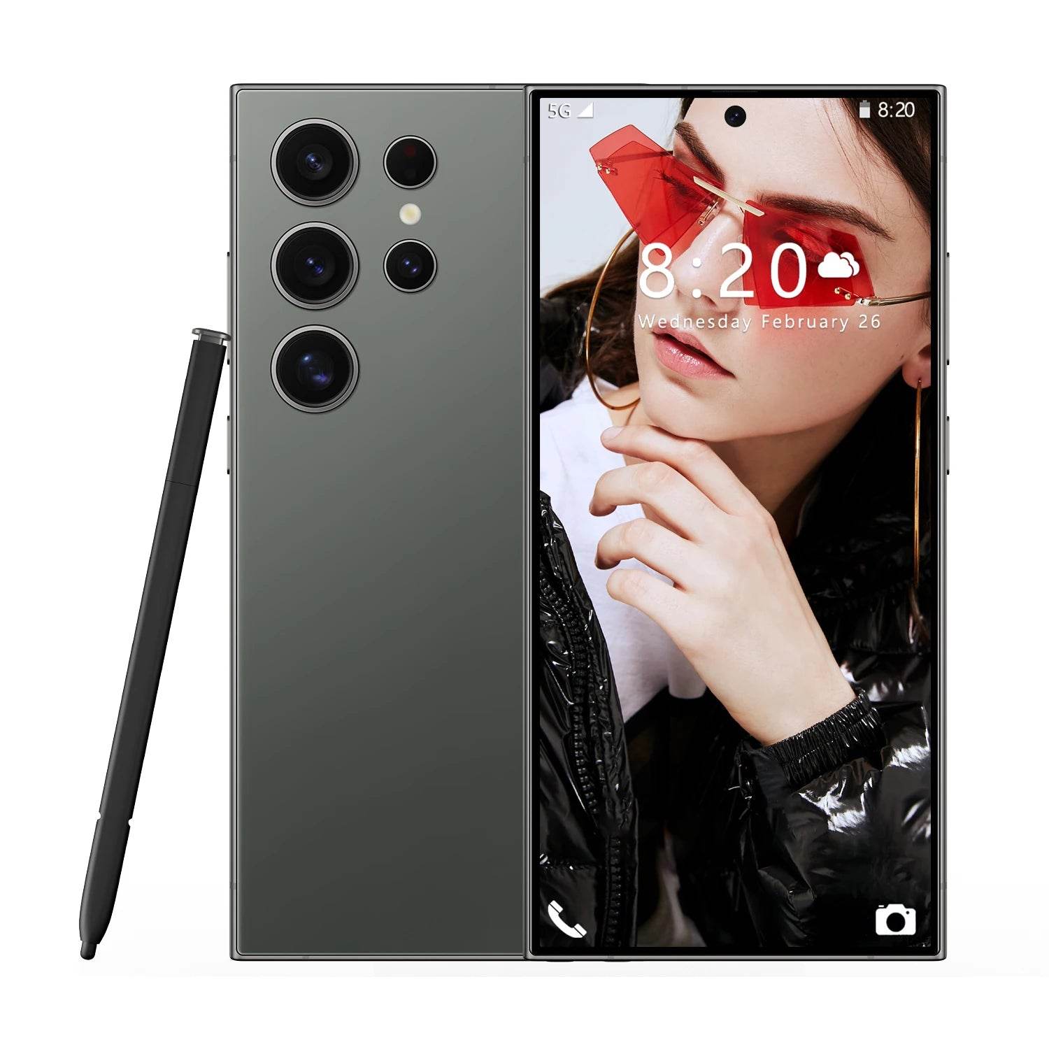 Best S25 Ultra Smartphone - New 5G S24 Original Phone 7.3 Inch 16GB+512GB Android Mobile - BON's