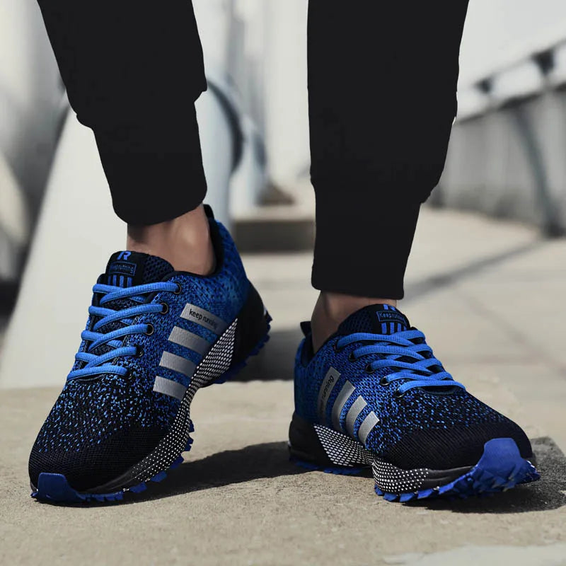 Breathable Running Sneakers – Non-Slip Gym, Walking & Casual Streetwear Shoes