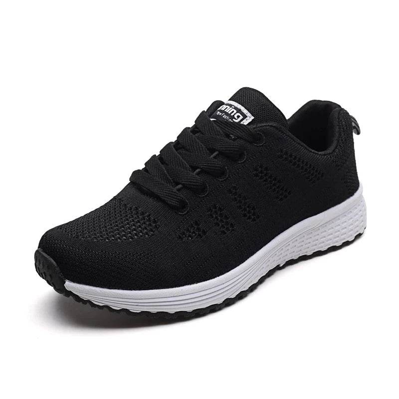 Women Breathable Casual Shoes - Fashion Mesh Flat Sneakers for Walking and Gym 2021 - BON's