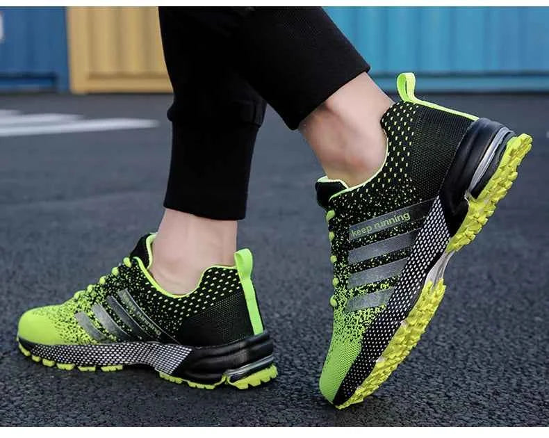 Breathable Running Sneakers – Non-Slip Gym, Walking & Casual Streetwear Shoes