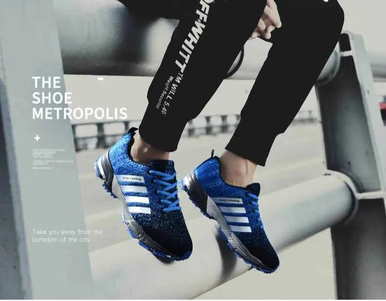 Breathable Running Sneakers – Non-Slip Gym, Walking & Casual Streetwear Shoes