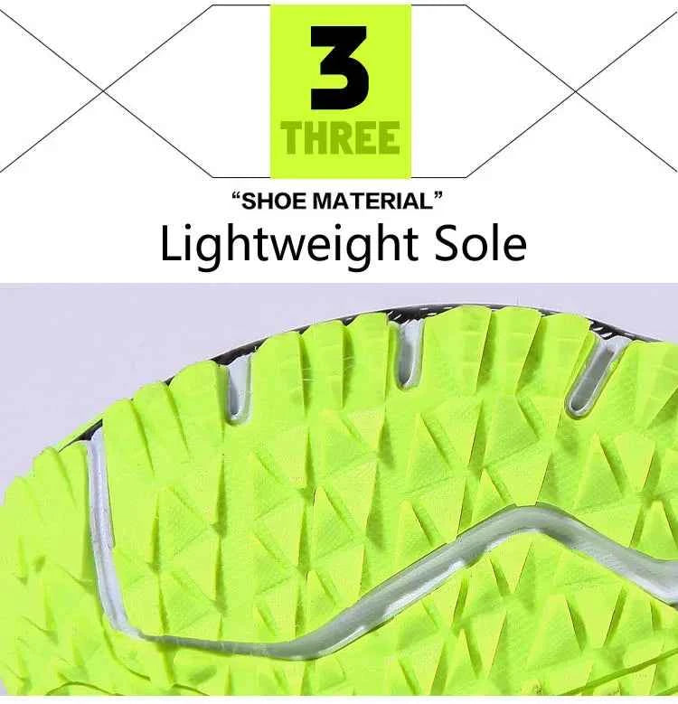 Breathable Running Sneakers – Non-Slip Gym, Walking & Casual Streetwear Shoes