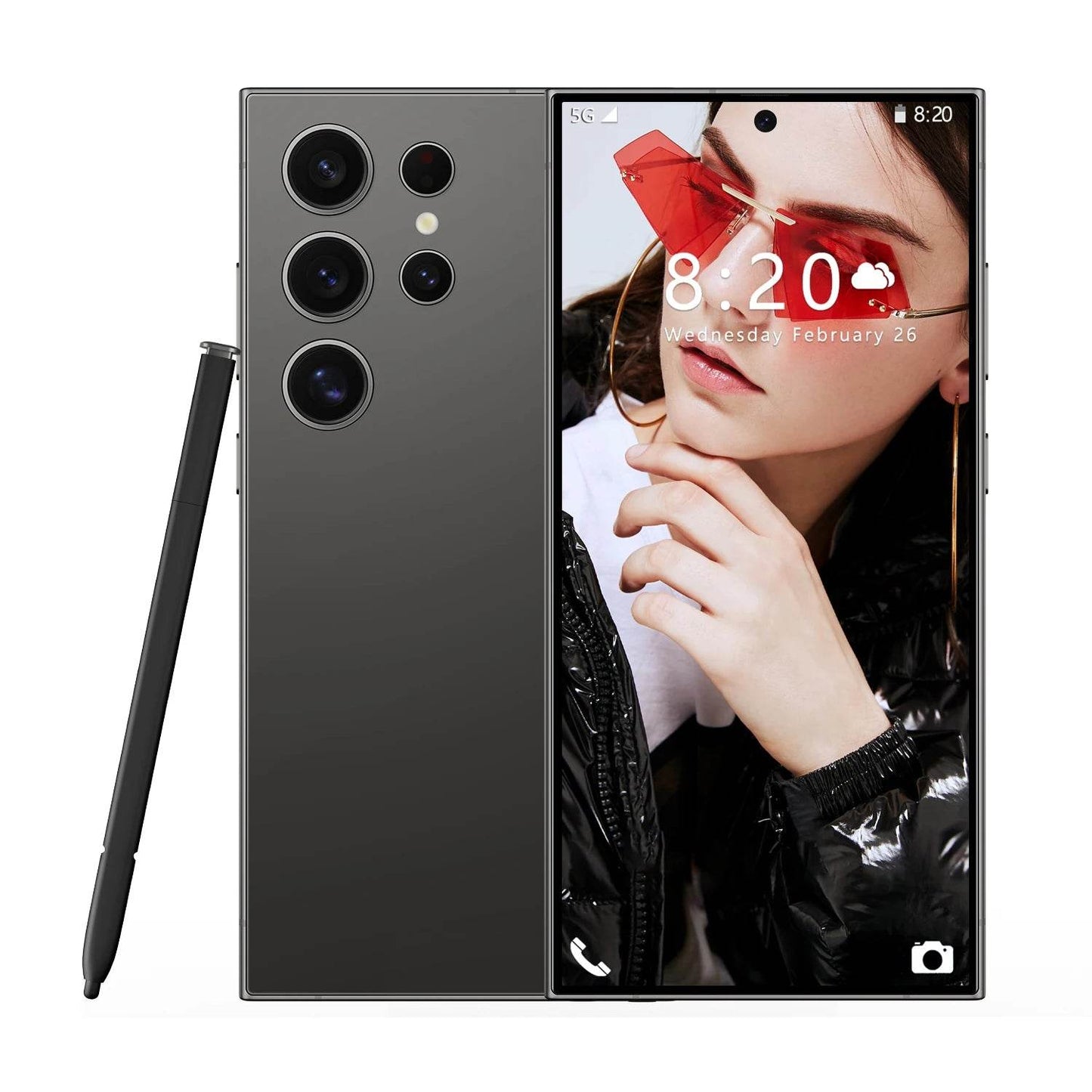 Best S25 Ultra Smartphone - New 5G S24 Original Phone 7.3 Inch 16GB+512GB Android Mobile - BON's
