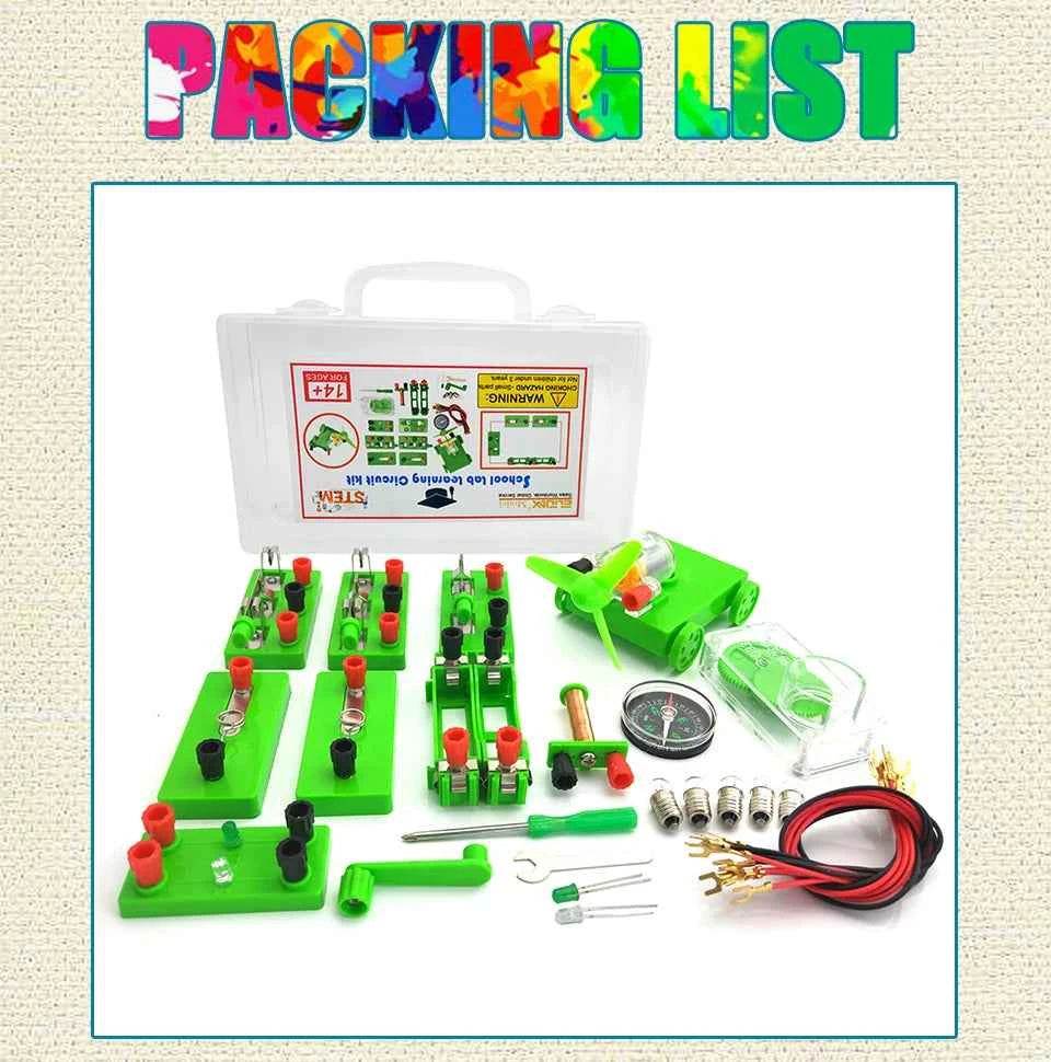 Electric Circuit Science Kit for School Lab Physics Experiments - BON's