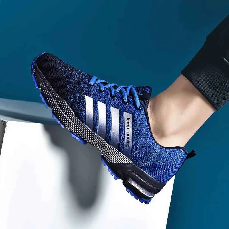 Breathable Running Sneakers – Non-Slip Gym, Walking & Casual Streetwear Shoes