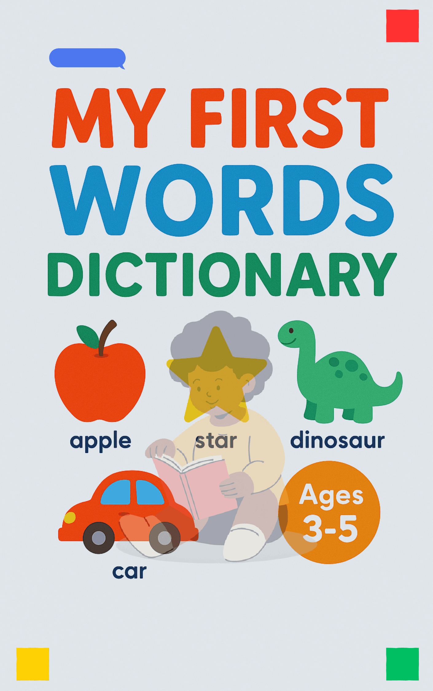My First Word Dictionary eBook for Kids Ages 3-5 - BON's