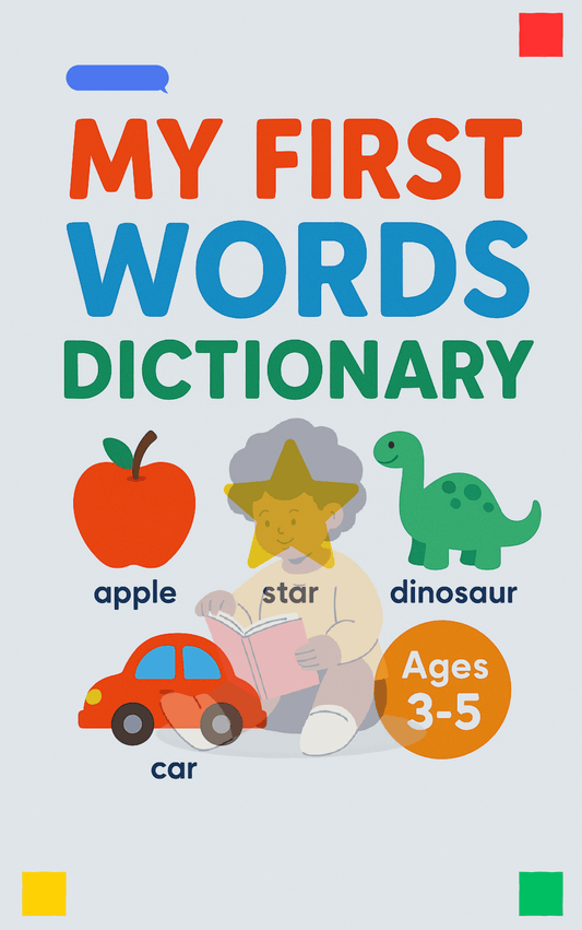 My First Word Dictionary eBook for Kids Ages 3-5 - BON's