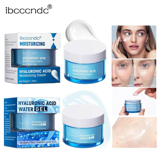 Hyaluronic Acid Moisturizer - Hydrating Water Gel Facial Cream for Dry Skin 50g - BON's