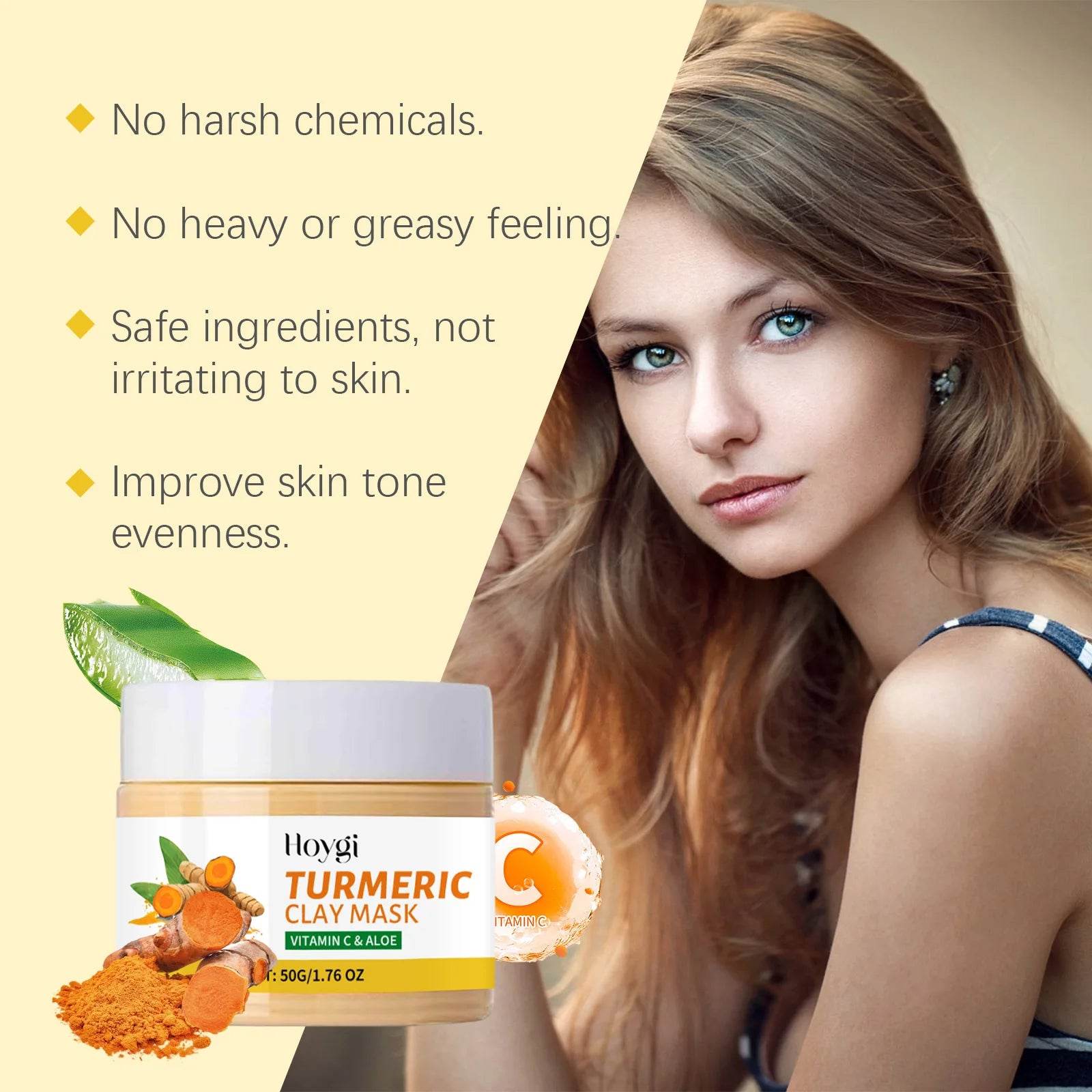 Turmeric Dark Spot Remover Exfoliating Cleansing Pads for Oil Control and Brightening Skin Care - BON's