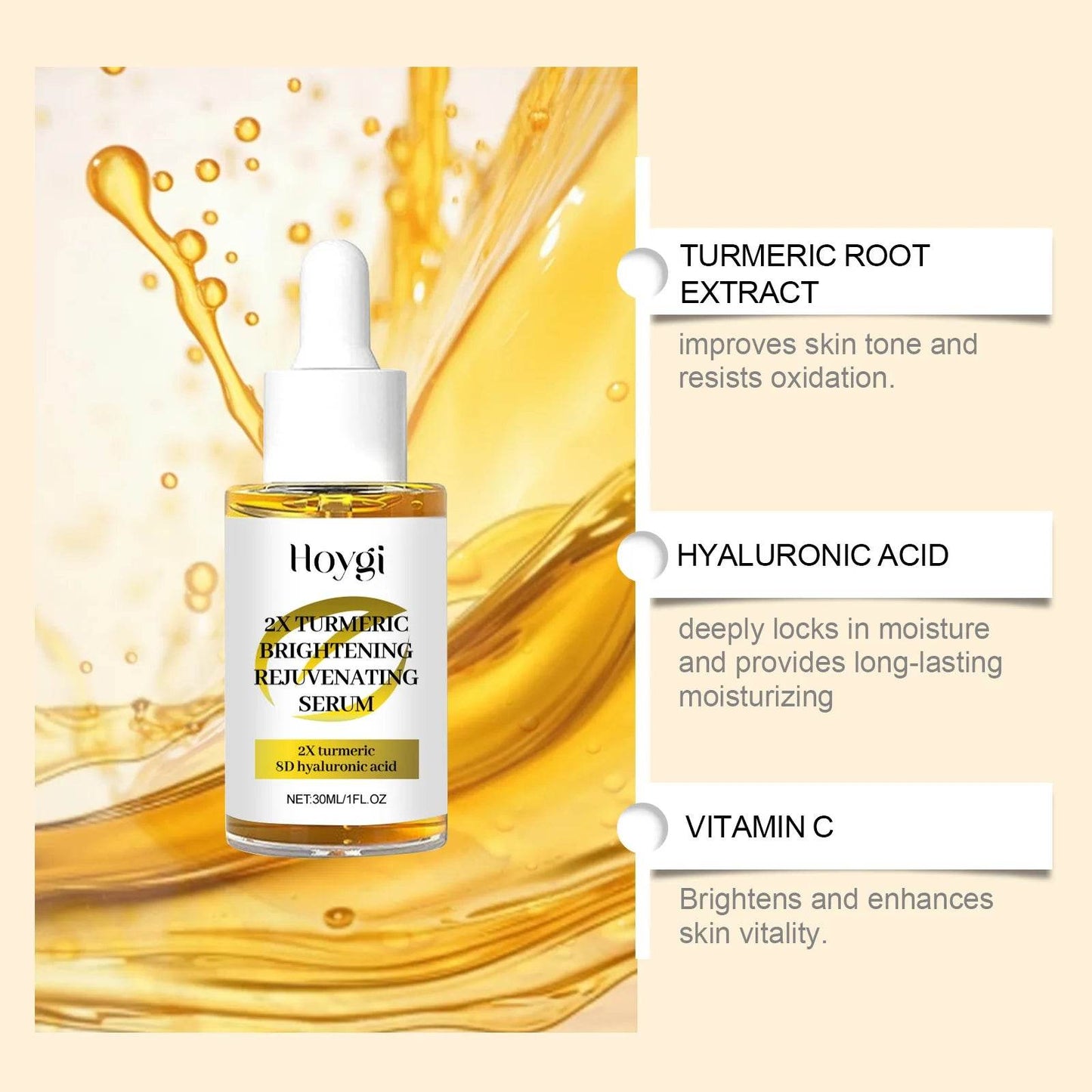 Turmeric Dark Spot Remover Exfoliating Cleansing Pads for Oil Control and Brightening Skin Care - BON's