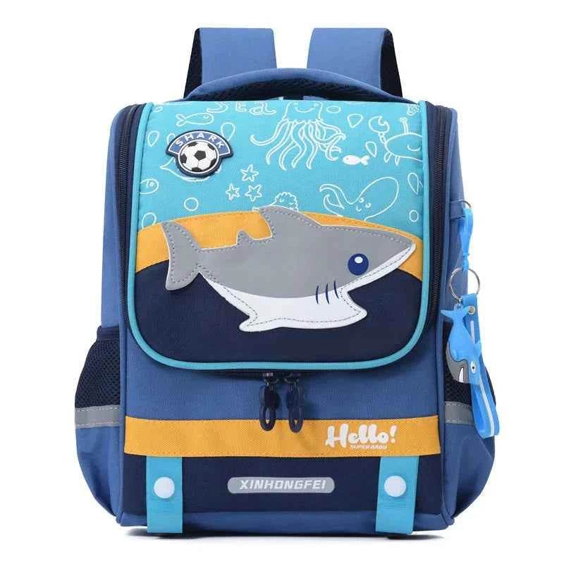 Kids Cartoon Backpack Large Waterproof Schoolbag - BON's
