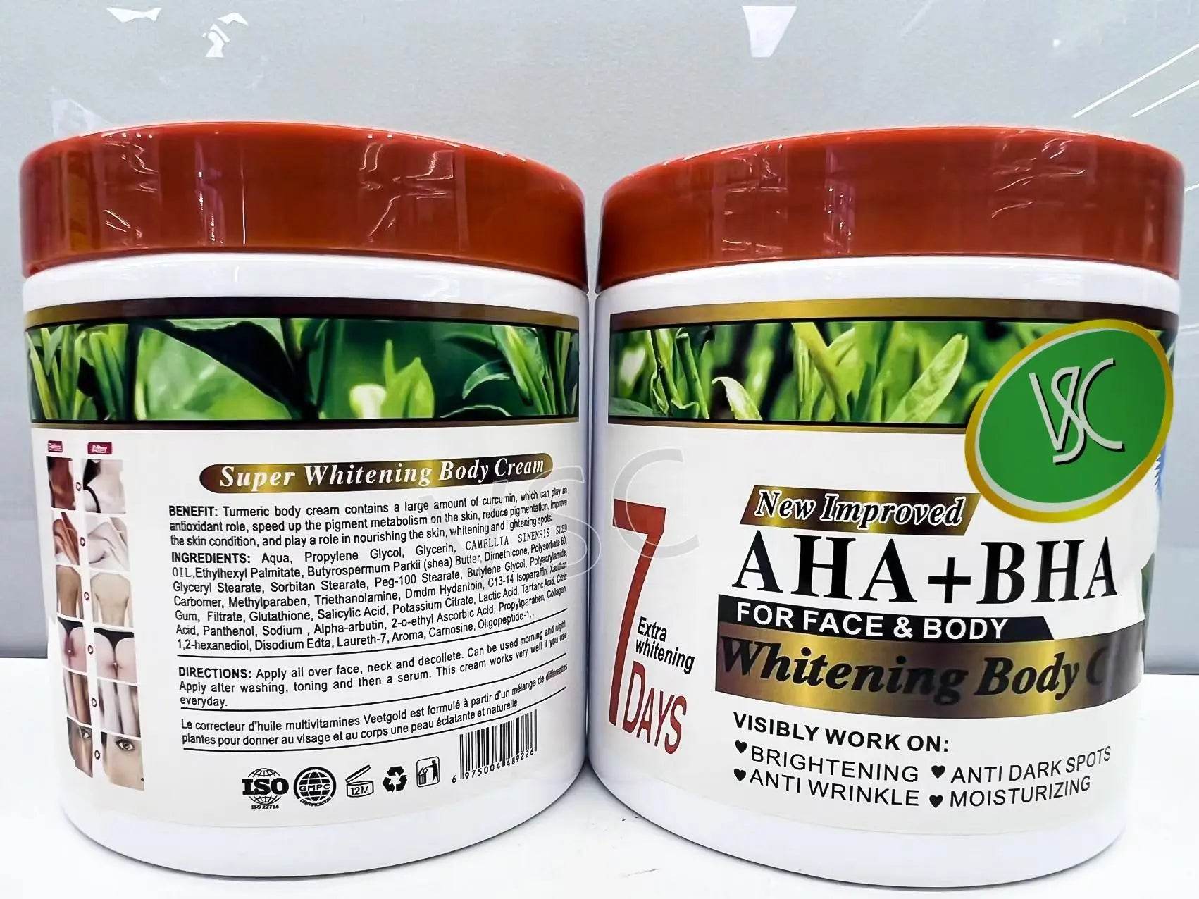 Turmeric Body Lotion for Brightening and Hydrating Skin - Moisturizer Body Cream and Face Cream - BON's