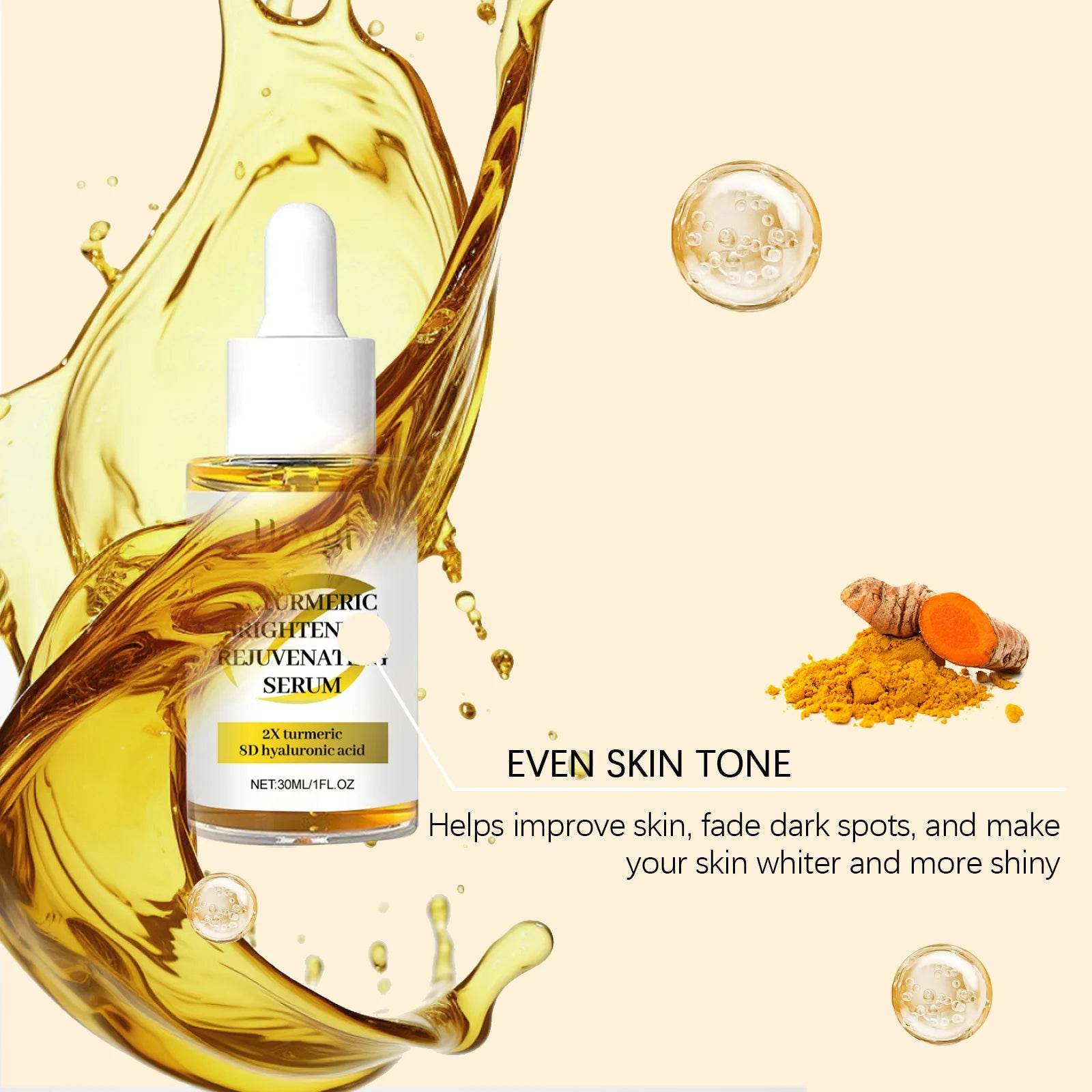 Turmeric Dark Spot Remover Exfoliating Cleansing Pads for Oil Control and Brightening Skin Care - BON's