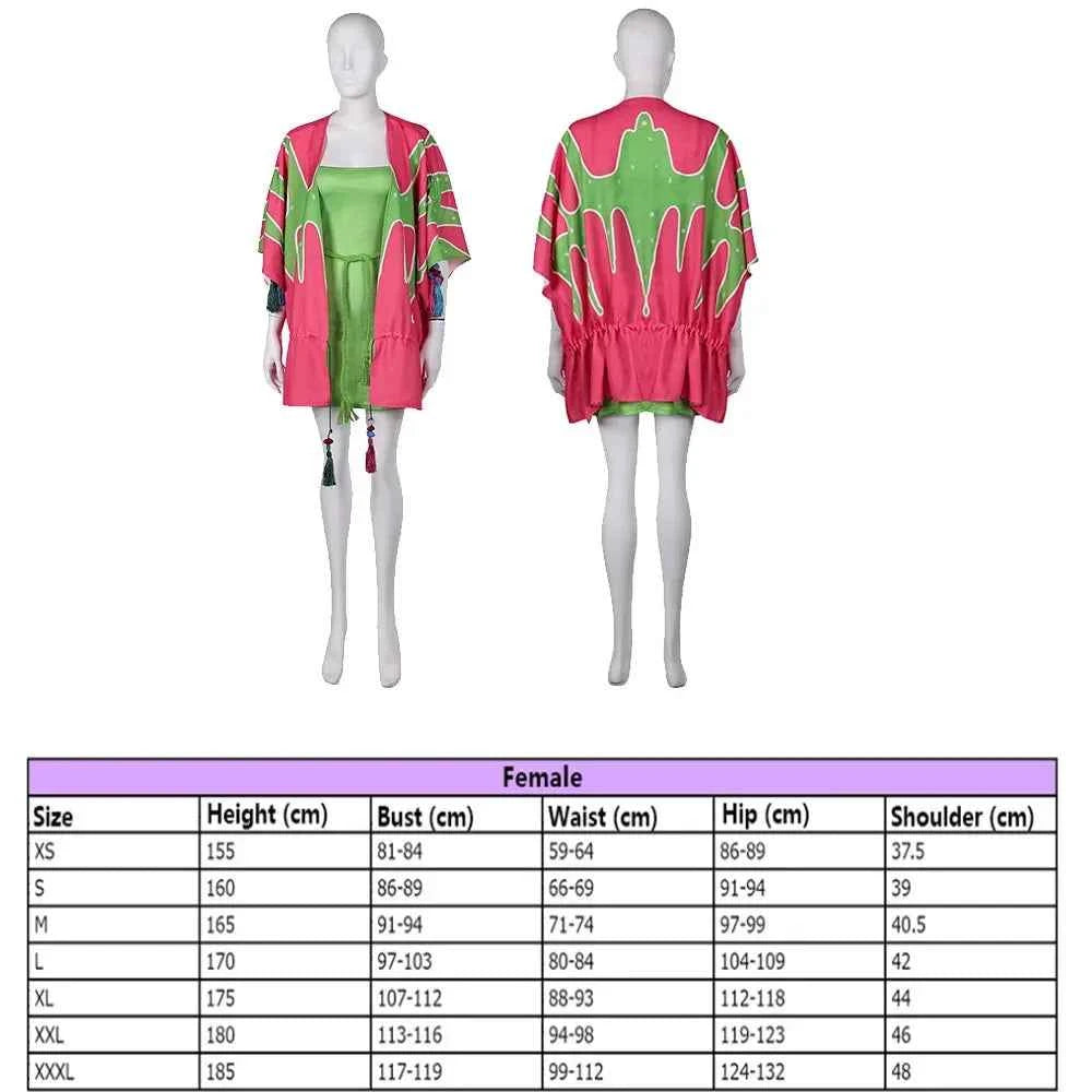 Anni-Frid Cosplay Kimono Agnetha Roleplay Retro Sleepwear Cloak Outfit Costume Halloween Party Fantasy Suit Bathrobe
