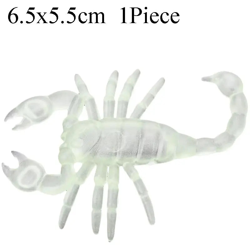 1PC Funny Fake Simulation Scorpion Jokes Pranks Maker Novelty Tricks Scorpion Toys Halloween Party Favors Decor for Home