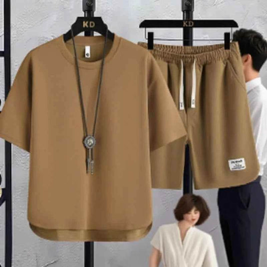 Men's Summer Waffle Knit Set for 2025 - Comfortable and Stylish Short Set - BON's
