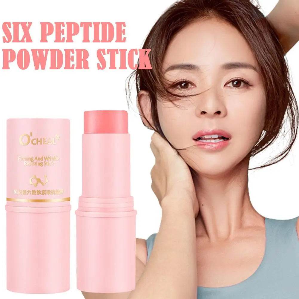 Six Peptide Face Cream Stick - Hydrating Serum for Deep Moisturization and Skin Repair - BON's