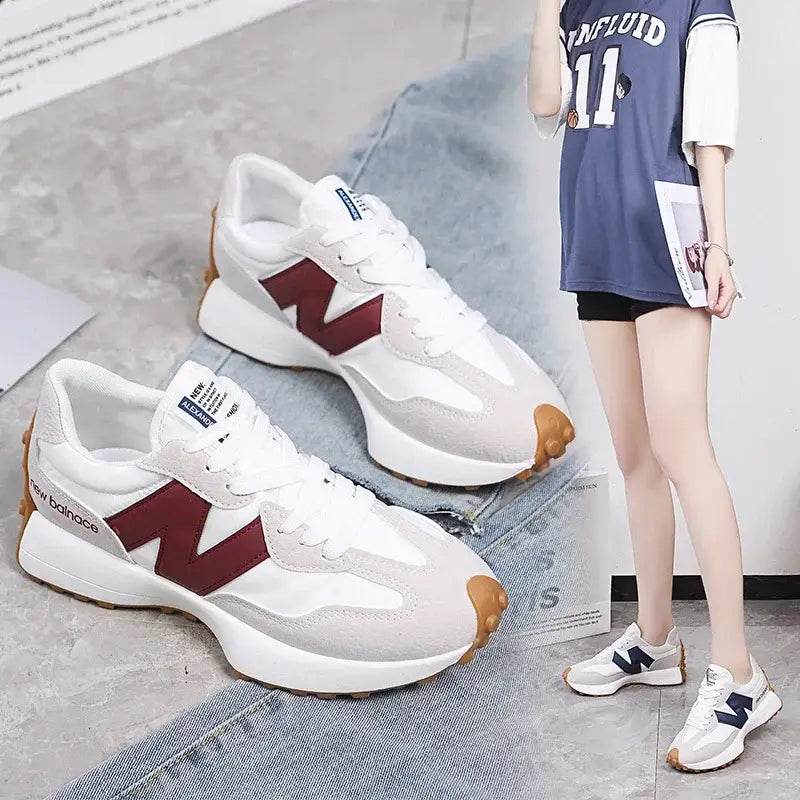 Women Luxury Sneakers - 2025 New Solid Color Knitted Slip-On Casual Breathable Ballet Flats and Loafers - BON's