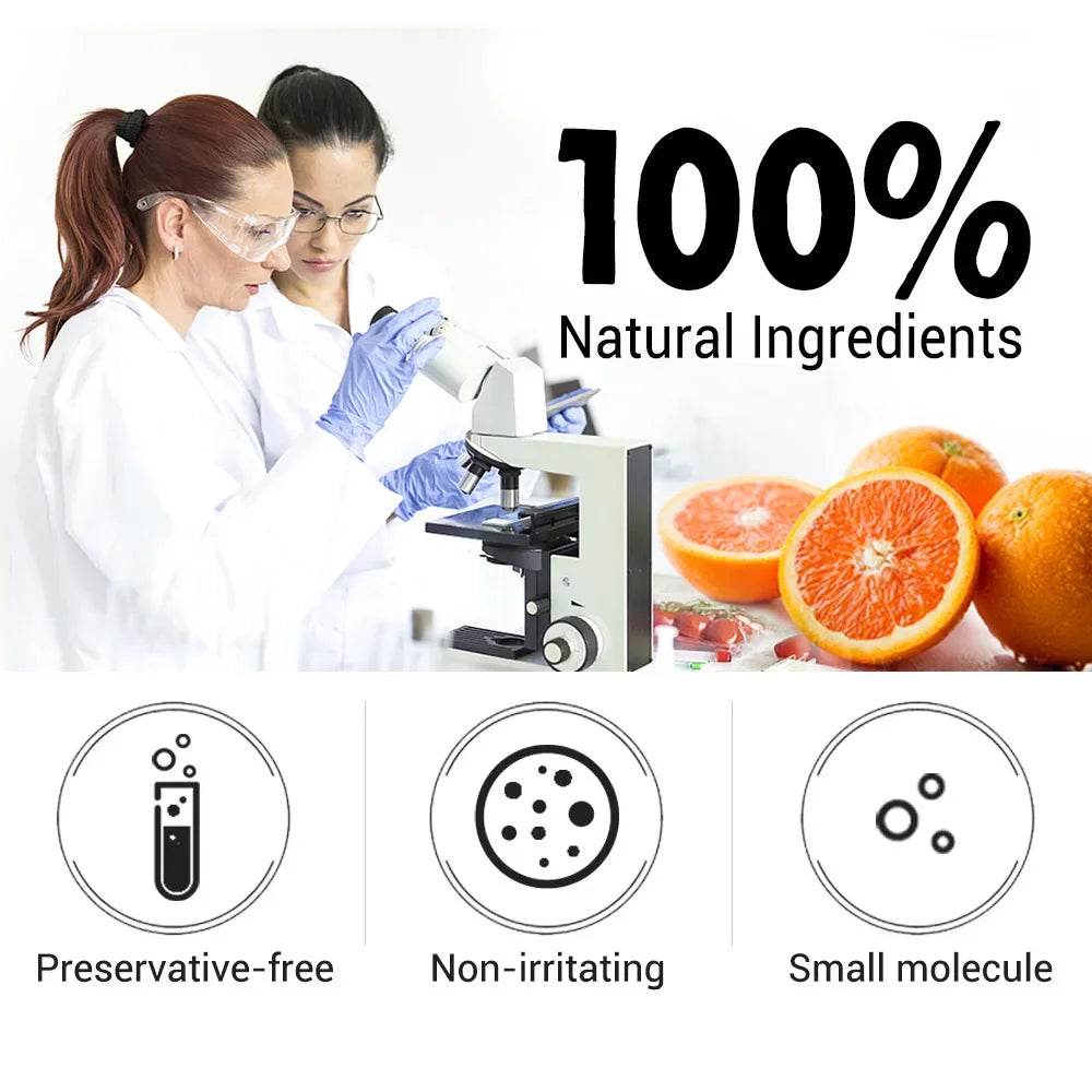 Skincare Products Vitamin C Facial Serum Brighten Skin Lighten Spots Hyaluronic Acid Face Essence Skin Care Products 30ml - BON's