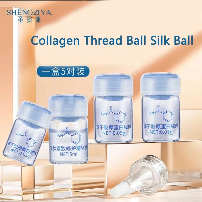 Korea Hydrolyzed Silk Protein Serum for Moisturizing, Hydration, and Lifting Fine Lines Essence SkinCare - BON's