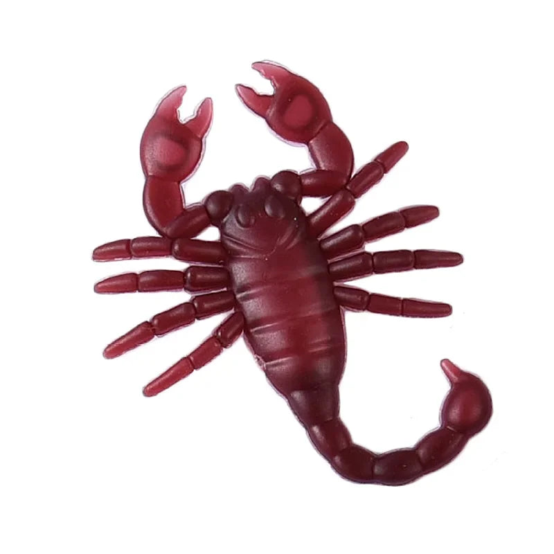 1PC Funny Fake Simulation Scorpion Jokes Pranks Maker Novelty Tricks Scorpion Toys Halloween Party Favors Decor for Home