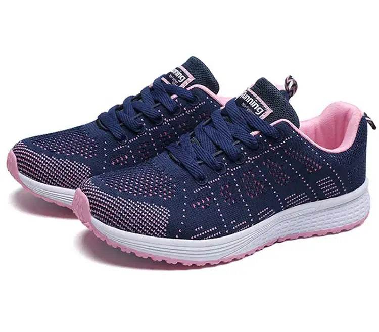 Women's Classic Sneakers - Casual Gym Sneakers for Women, White Vulcanize Shoes, Zapatillas Mujer - BON's