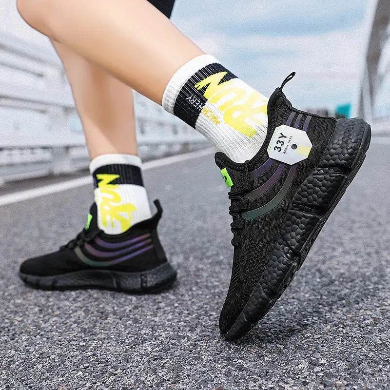 Breathable Running Shoes Unisex Comfortable Casual Sneakers Lightweight Fashion Sports Tenis Masculino - BON's