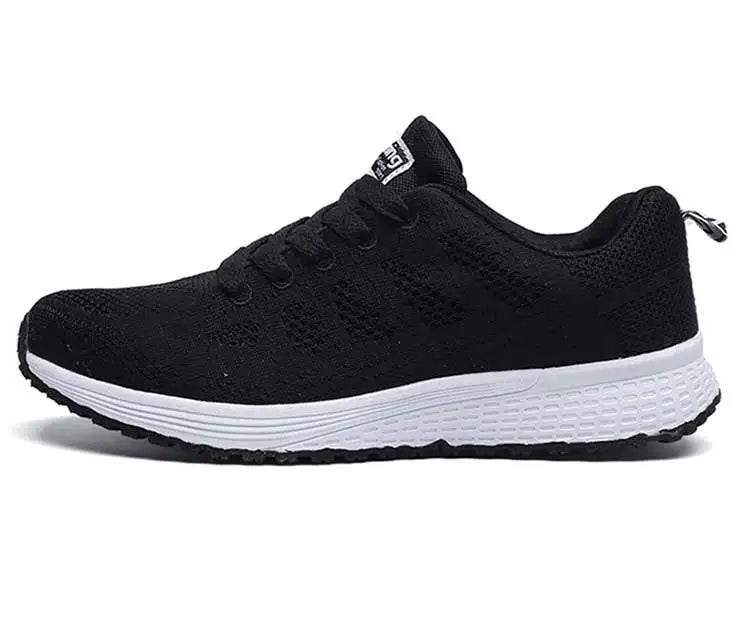Women's Classic Sneakers - Casual Gym Sneakers for Women, White Vulcanize Shoes, Zapatillas Mujer - BON's