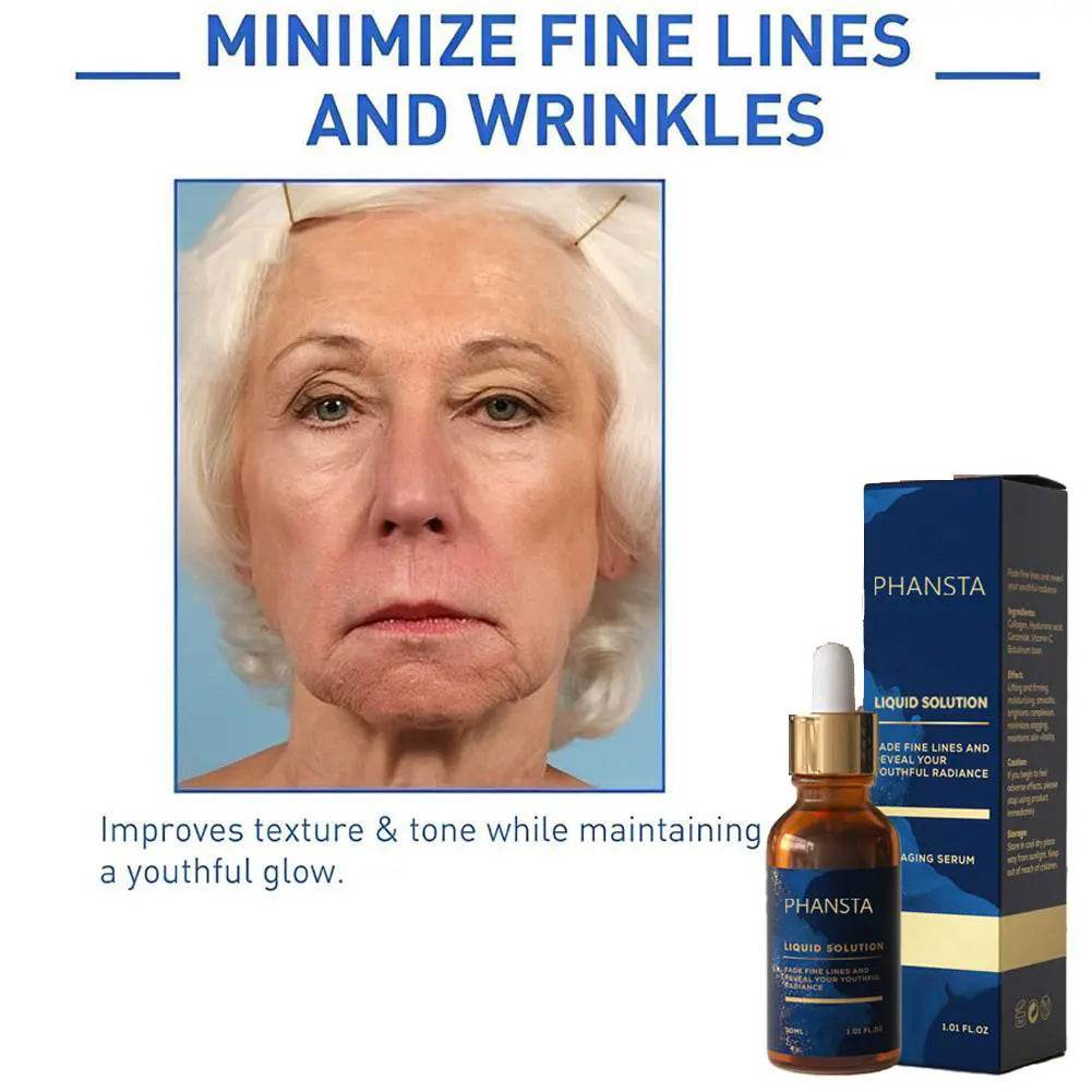 Anti Aging Hydrating Serum for Skin Care - Reduces Wrinkles, Firms Skin, Whitens, Fades Fine Lines, and Nourishes Skin - BON's